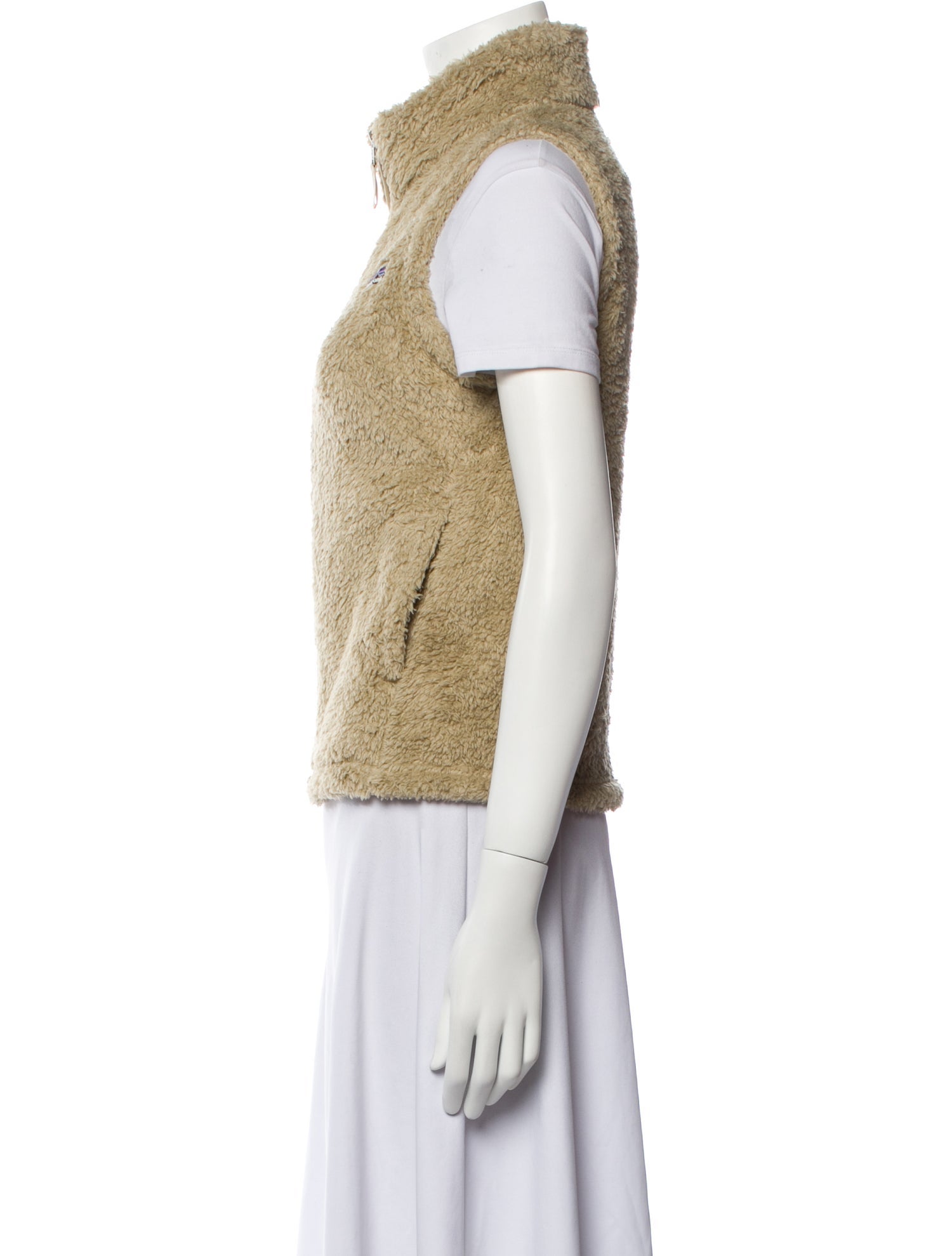 Patagonia Zip Up Faux Fur Vest w/ Tags w/ Tags