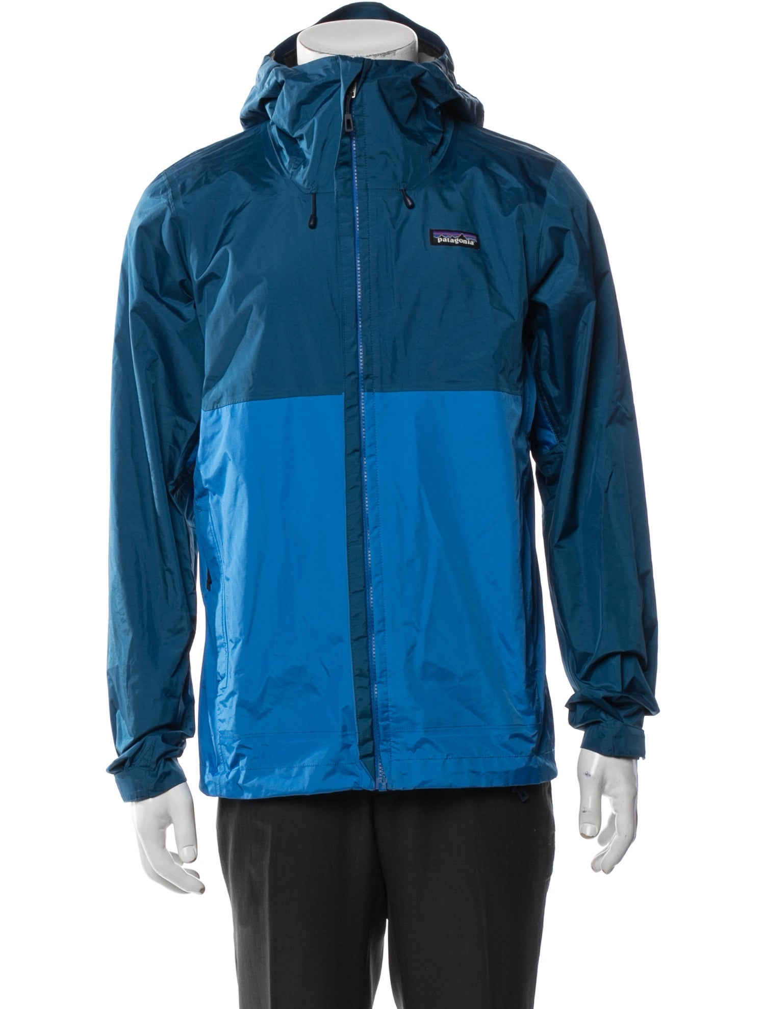 Patagonia Colorblock Pattern Windbreaker