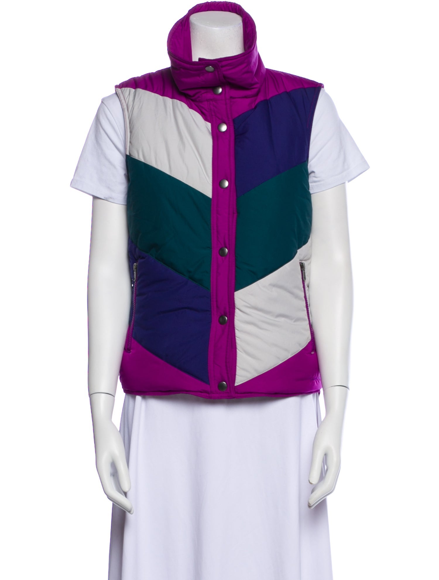 Patagonia Colorblock Pattern Vest