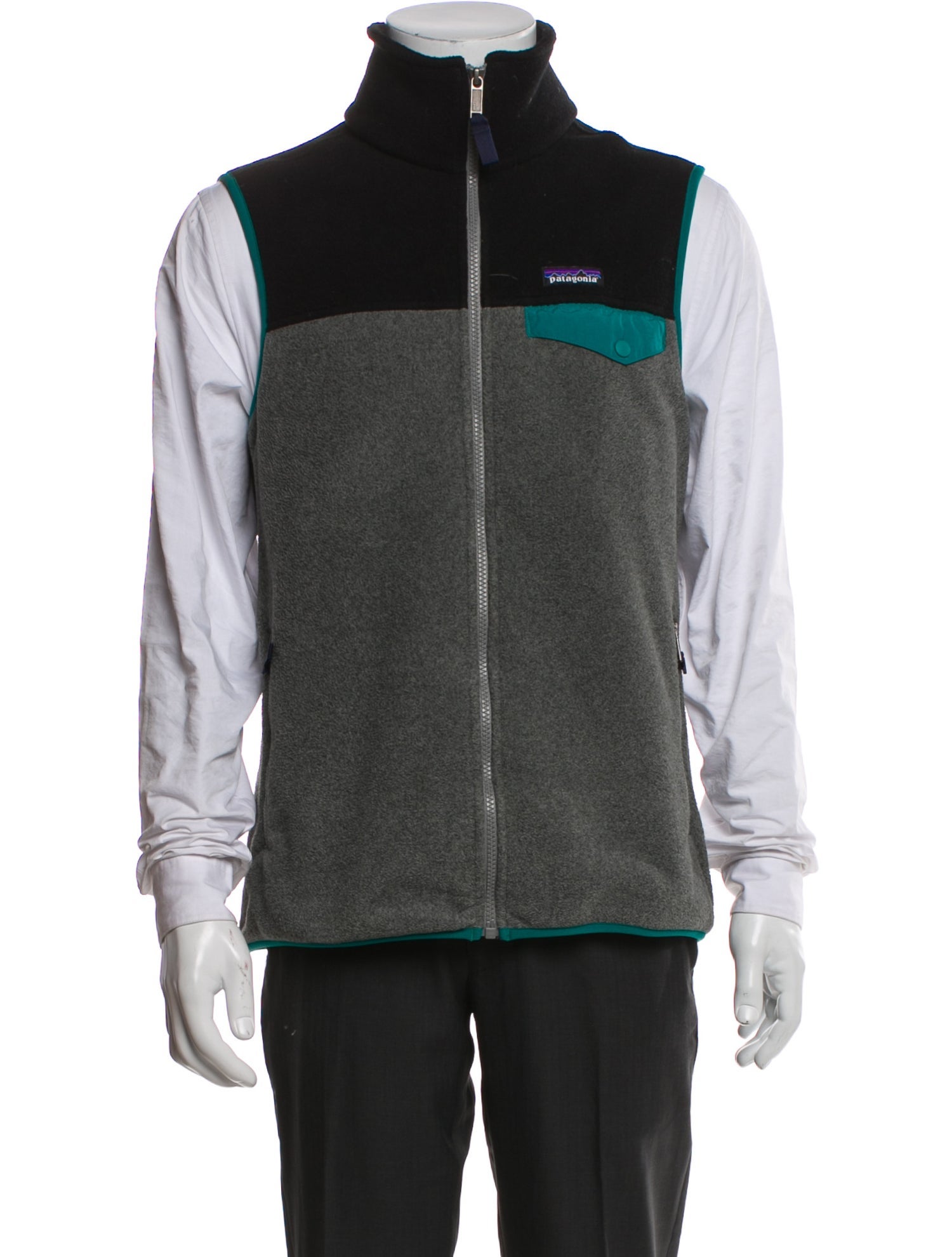 Patagonia Colorblock Pattern Vest