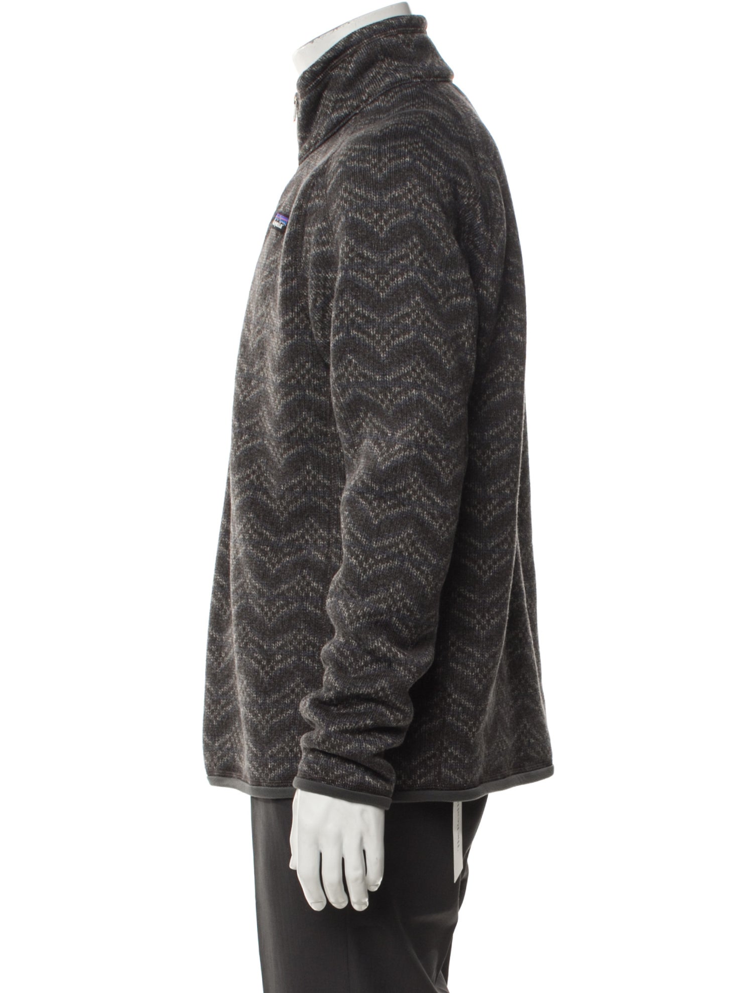 Patagonia Graphic Print Mock Neck Pullover