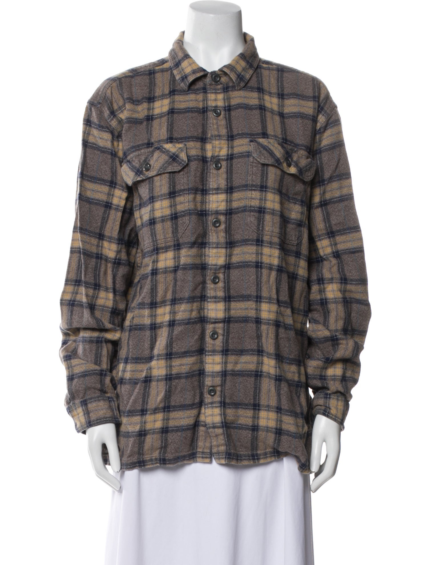 Patagonia Plaid Print Jacket