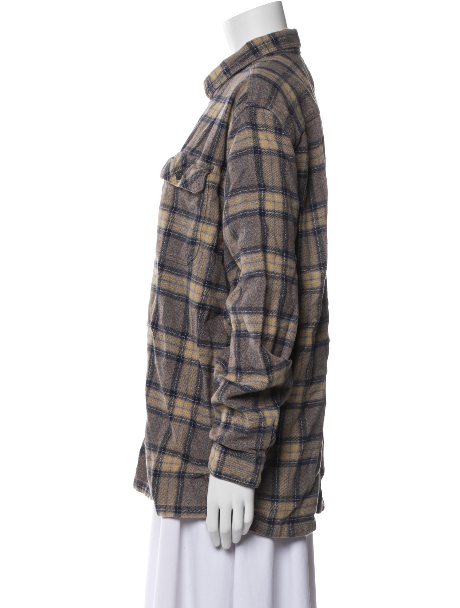Patagonia Plaid Print Jacket