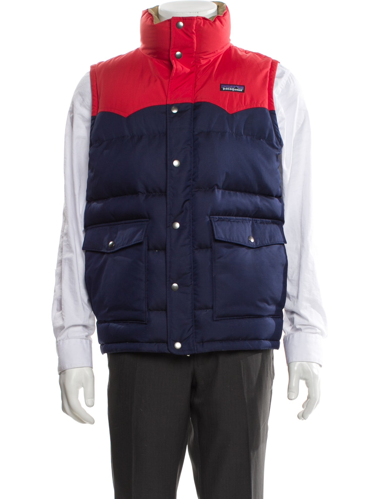 Patagonia Colorblock Pattern Vest