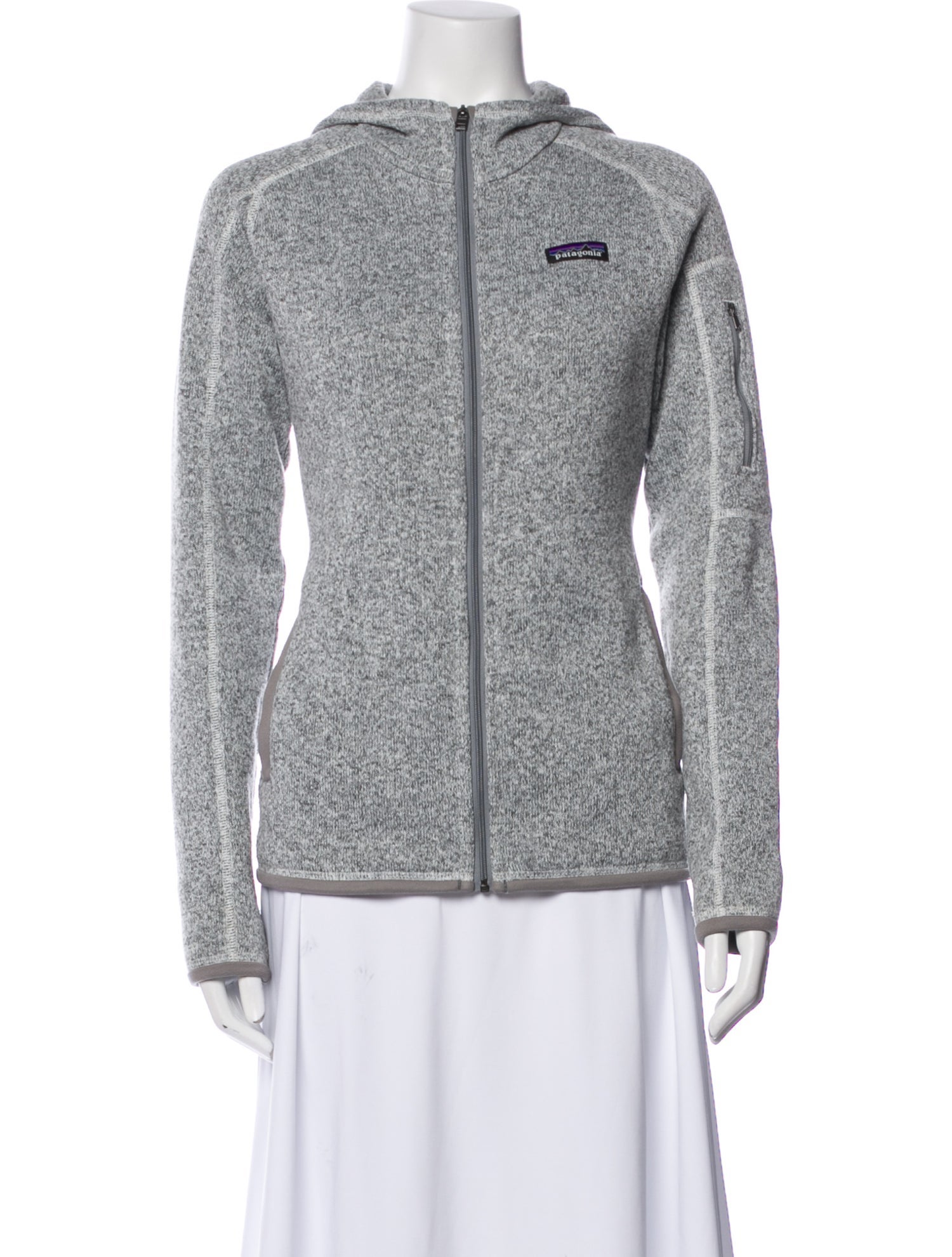 Patagonia Printed Faux Fur Jacket