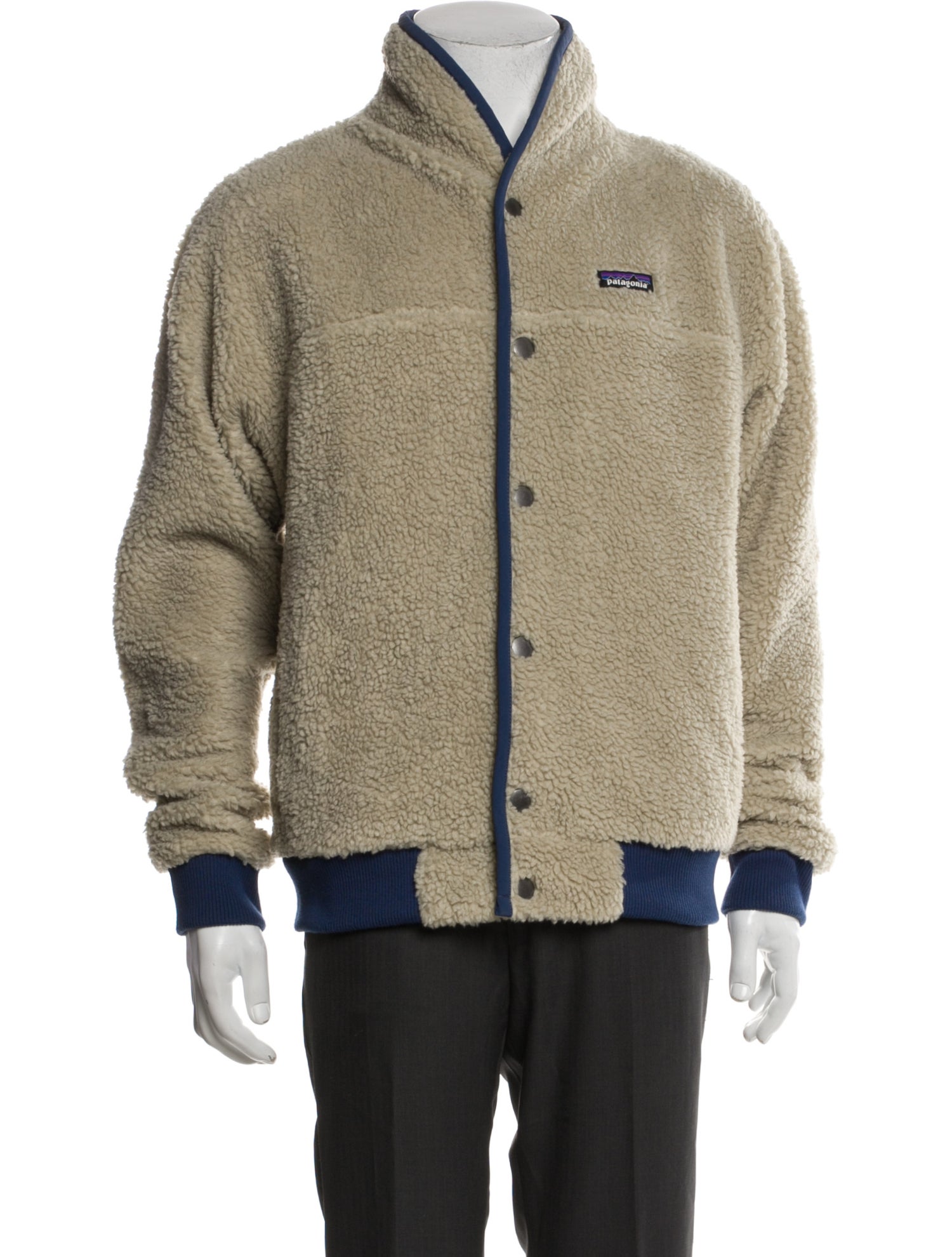 Patagonia Colorblock Pattern Bomber Jacket