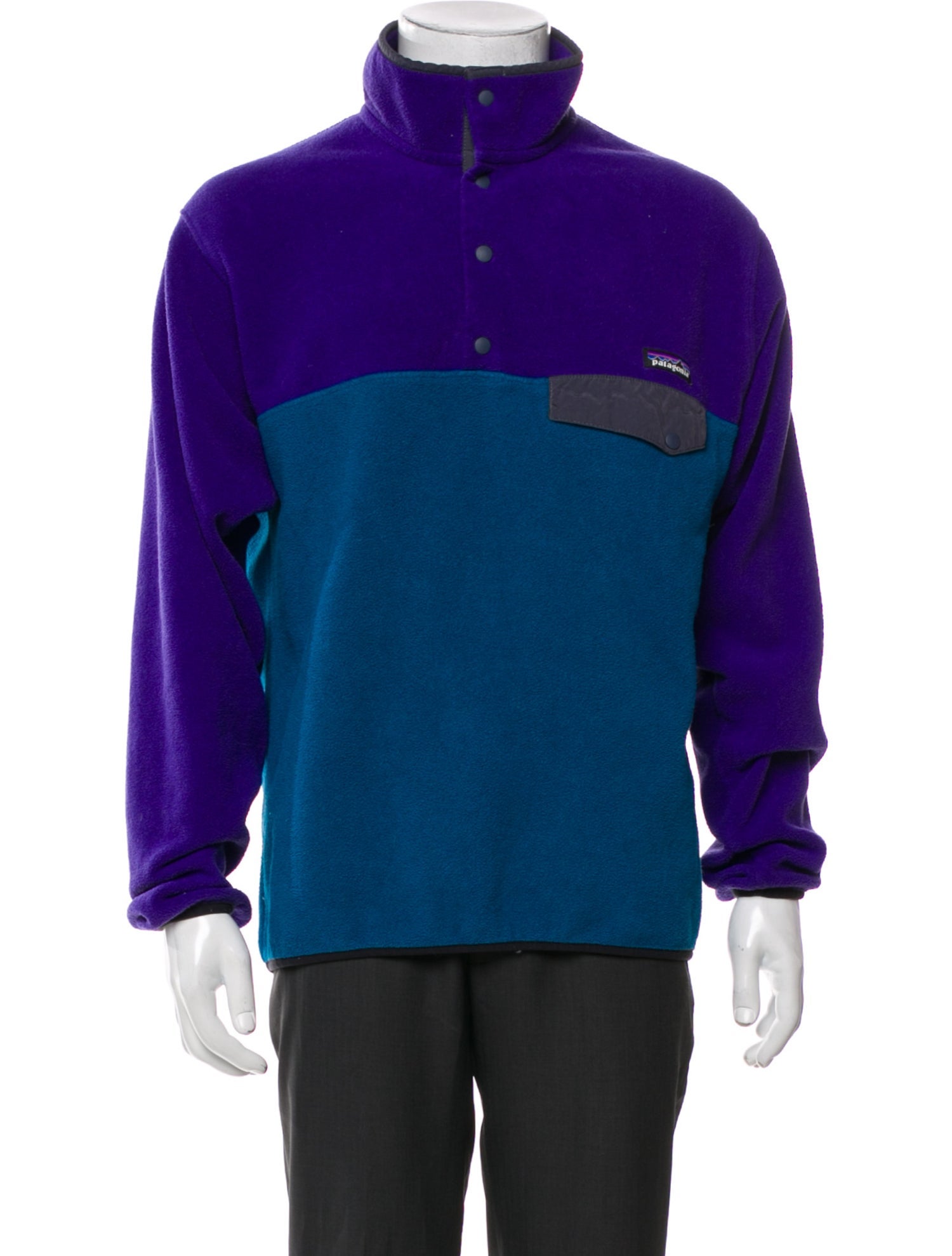 Patagonia Colorblock Pattern Windbreaker