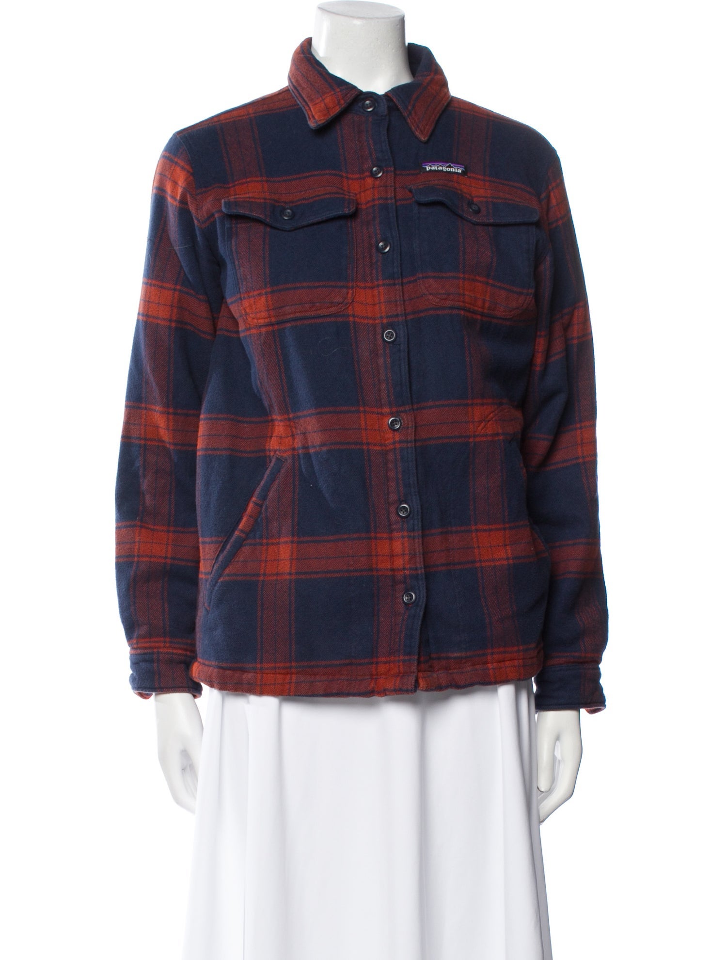 Patagonia Plaid Print Jacket