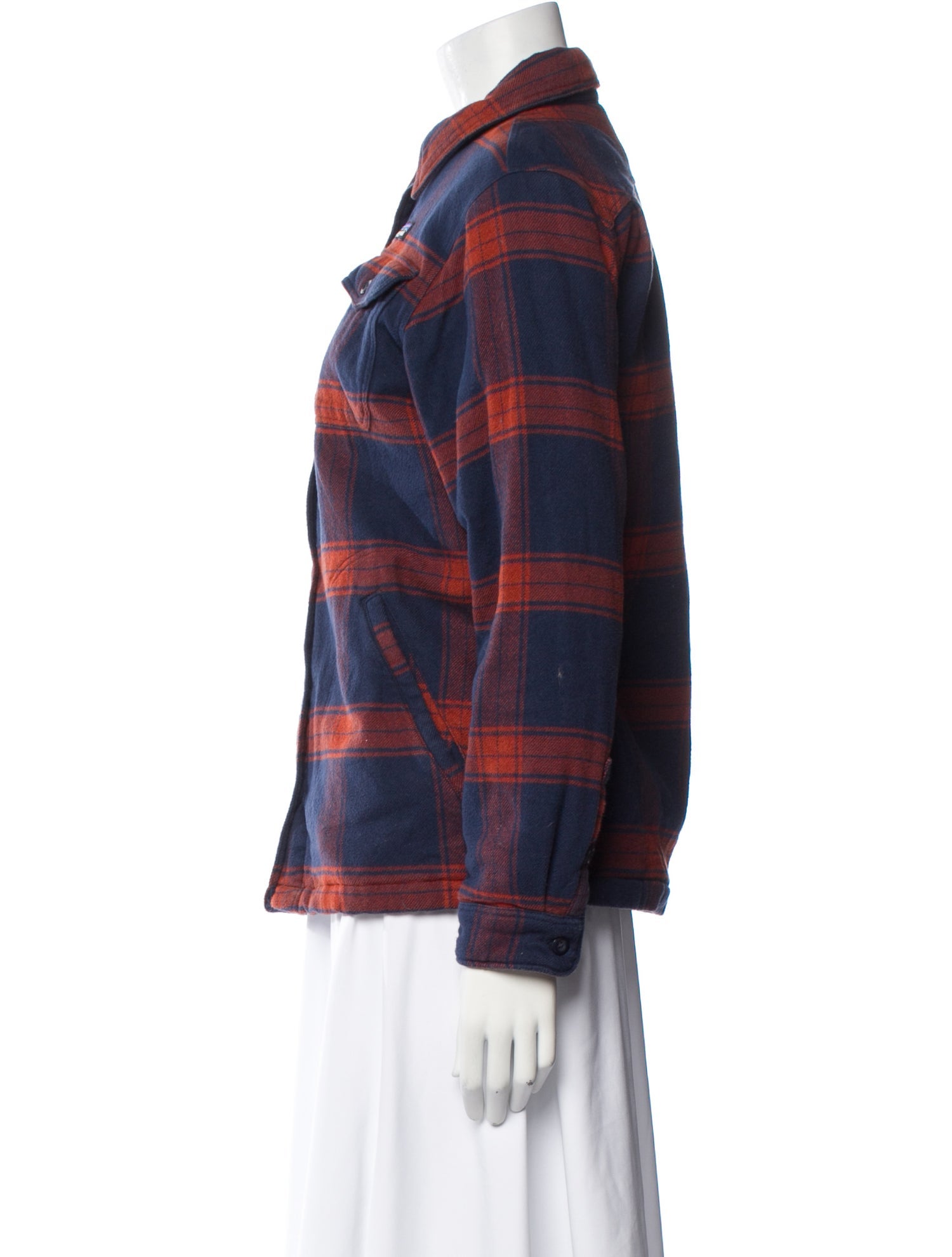 Patagonia Plaid Print Jacket