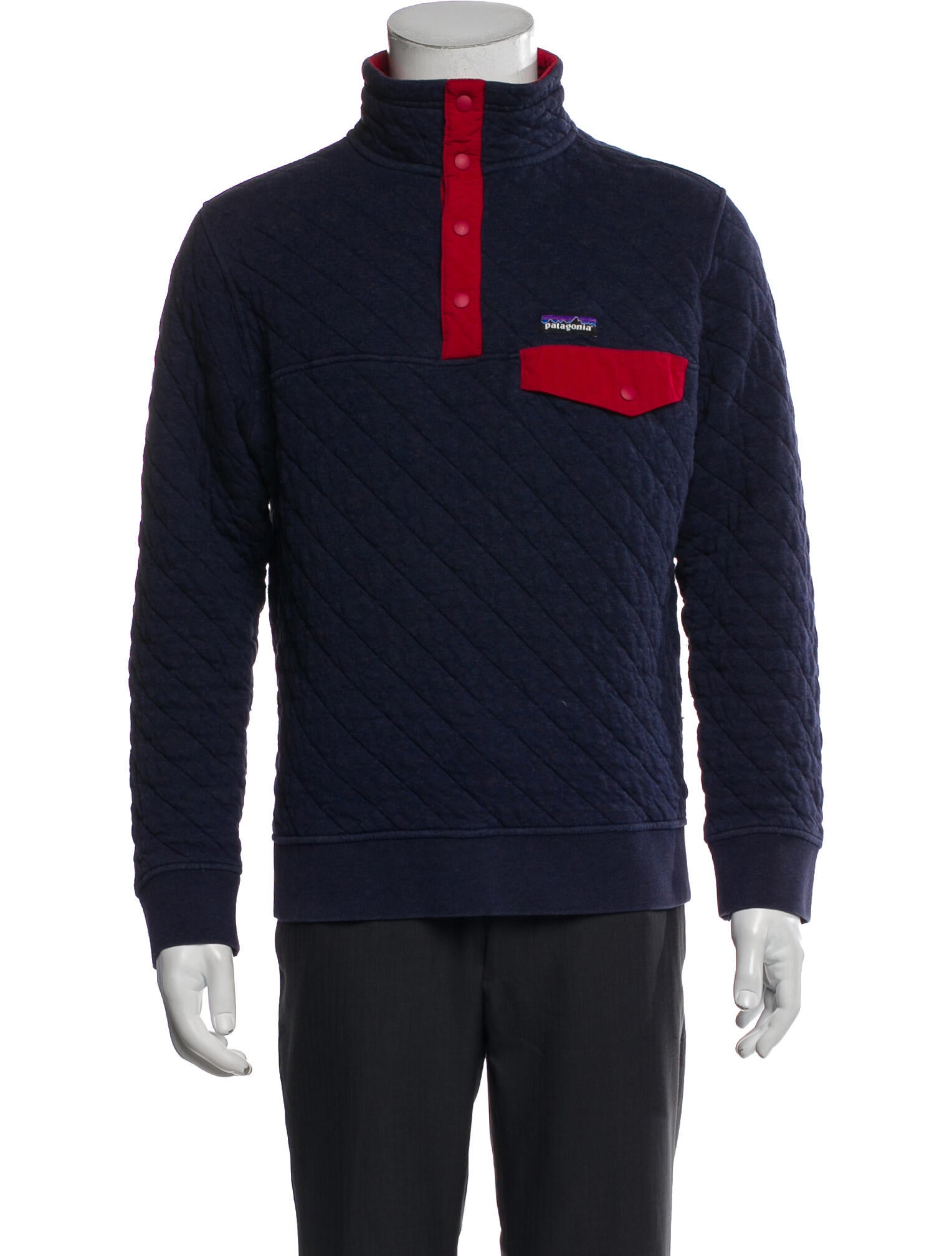 Patagonia Striped Windbreaker