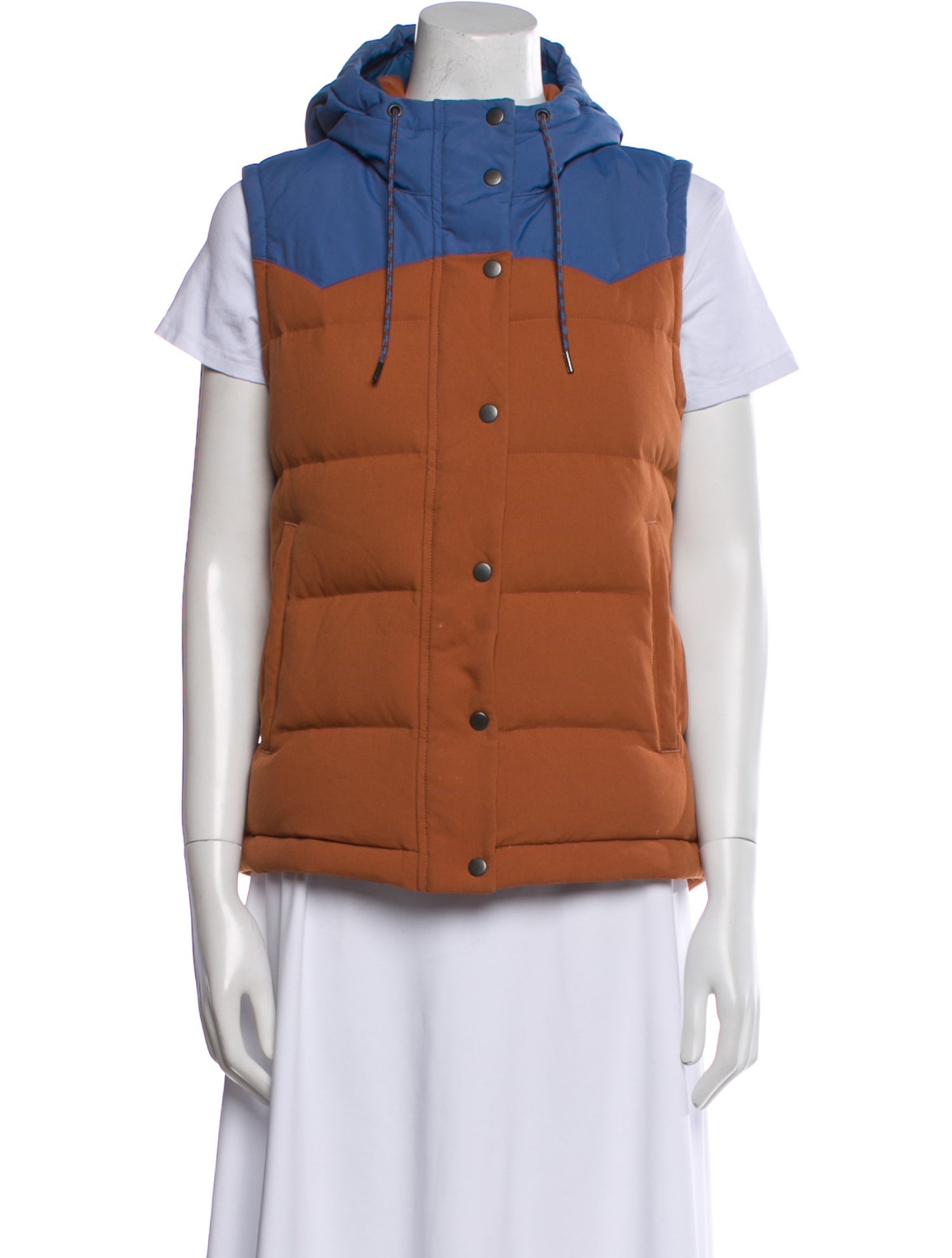 Patagonia Nylon Colorblock Pattern Down Jacket