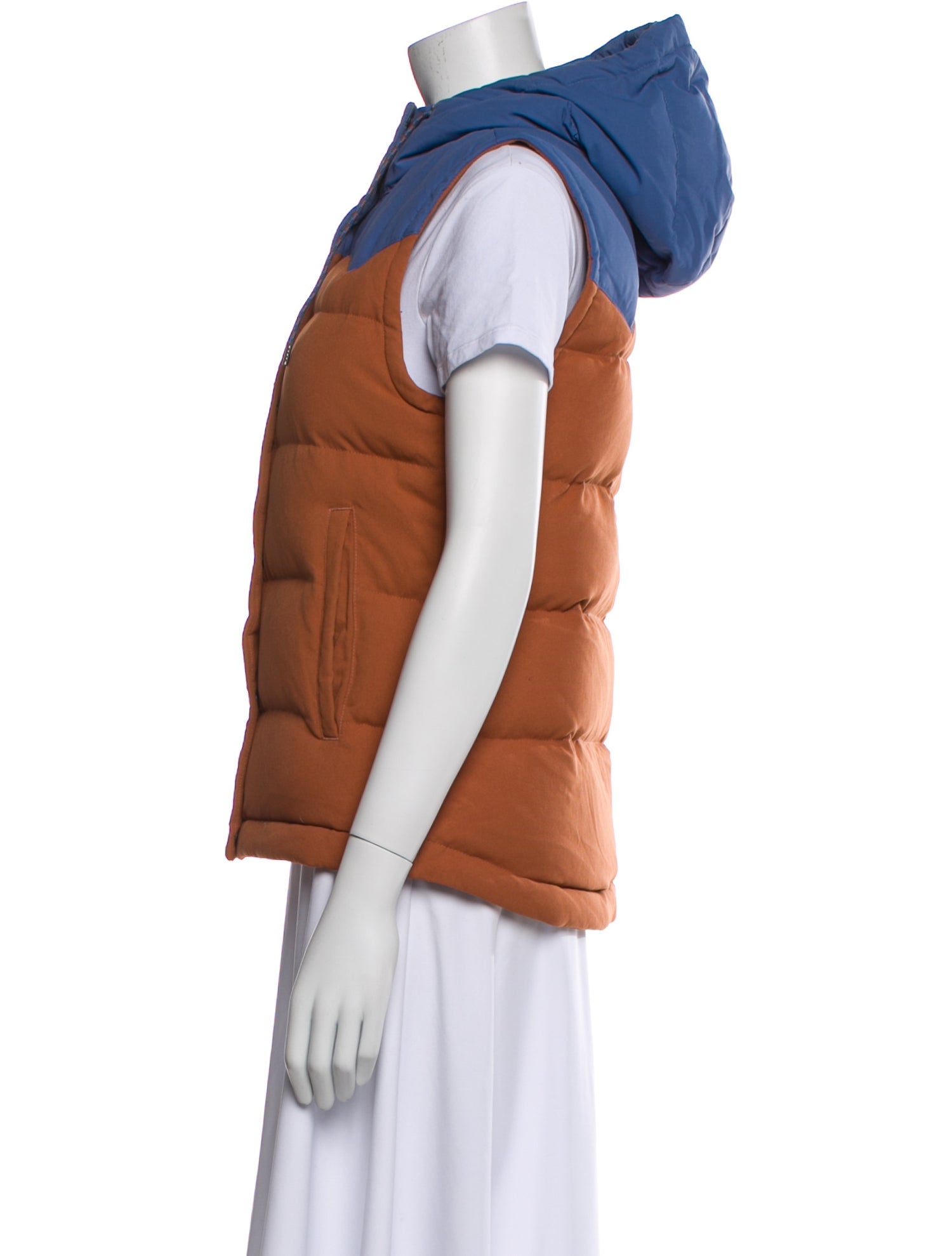Patagonia Nylon Colorblock Pattern Down Jacket