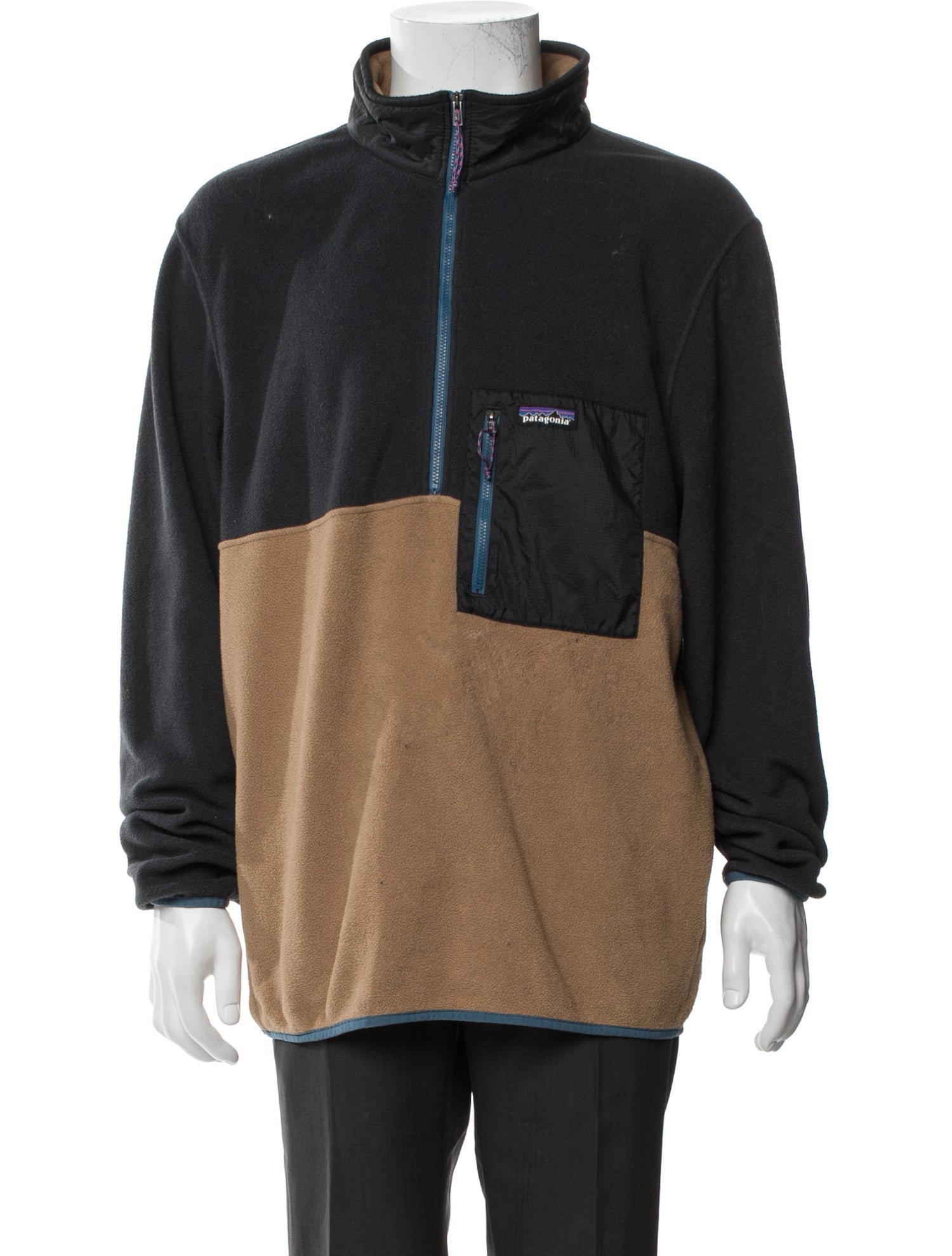 Patagonia Colorblock Pattern Windbreaker