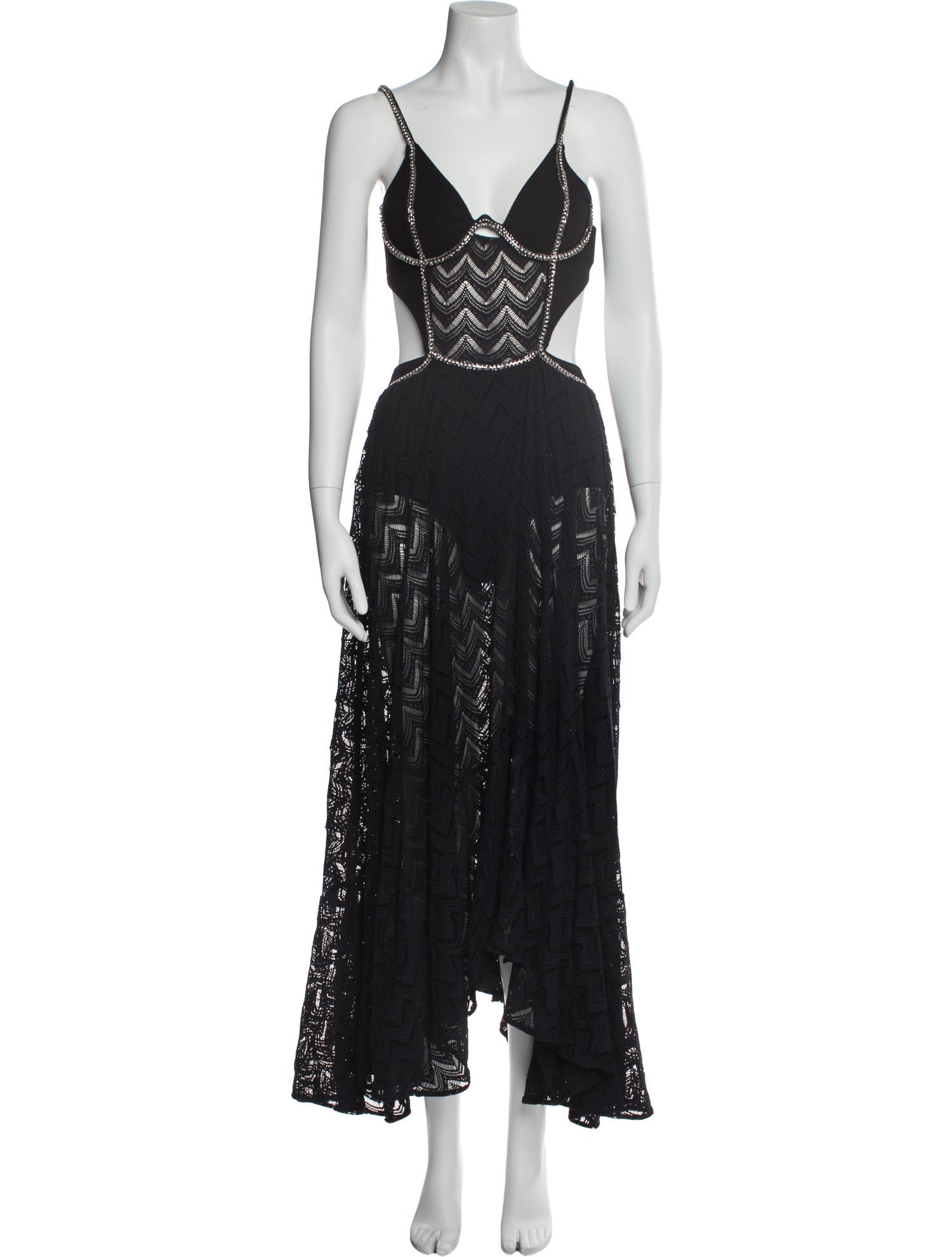 PatBO Lace Pattern Long Dress w/ Tags