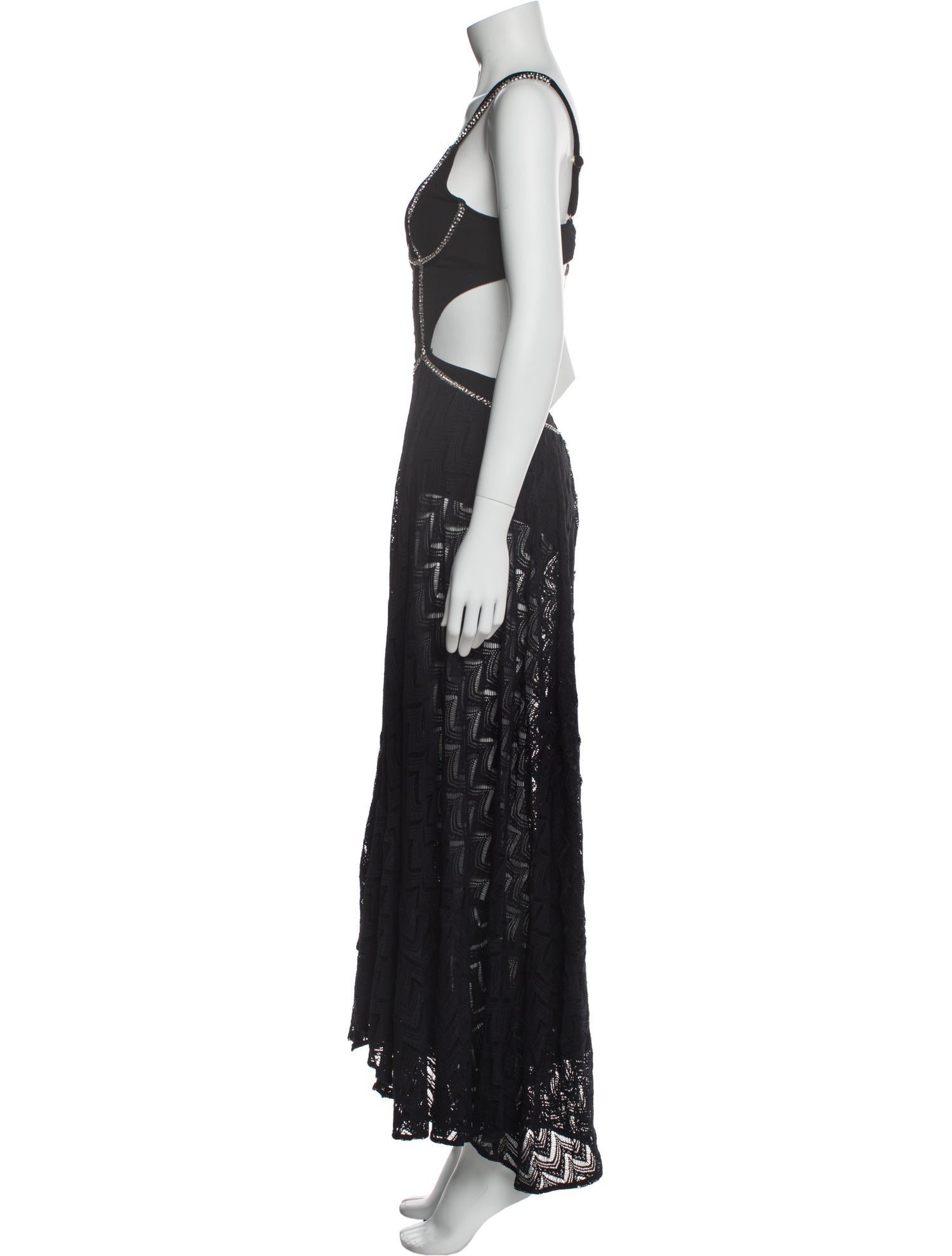 PatBO Lace Pattern Long Dress w/ Tags
