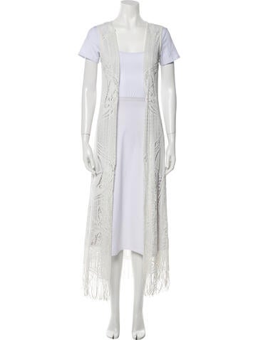 PatBO Dresses Plunge Neckline Long Dress XS