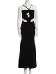 PatBO Halterneck Long Dress