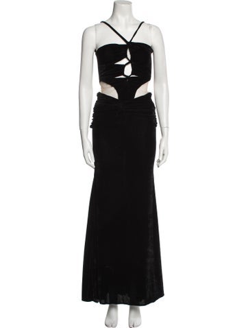 PatBO Dresses Halterneck Long Dress US 2 | XS