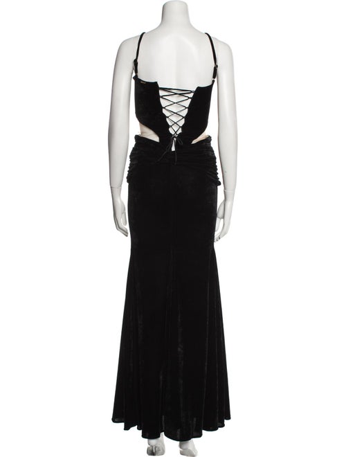 PatBO Halterneck Long Dress