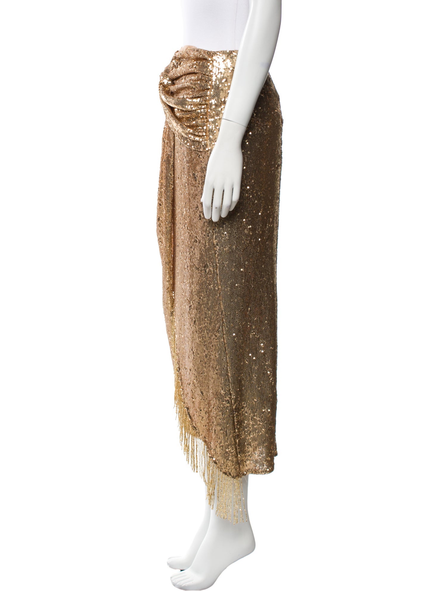 PatBO Sequin Embellishments Midi Length Skirt w/ Tags