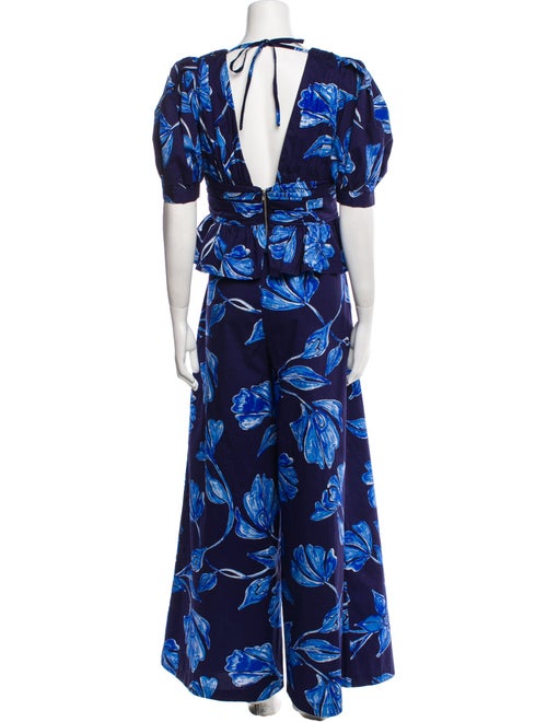 PatBO Floral Print Pant Set