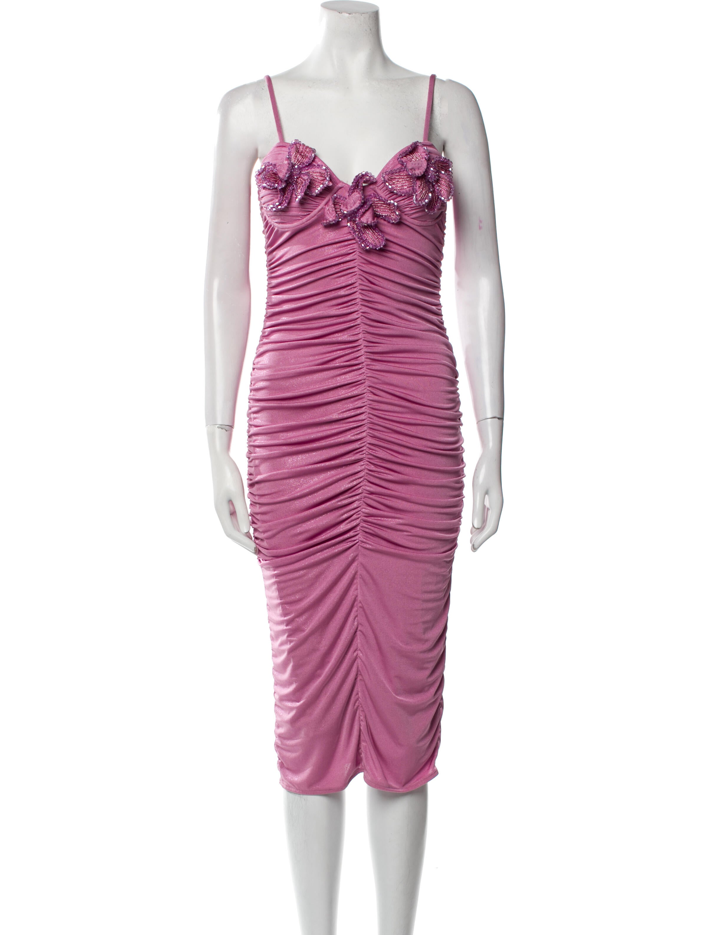 PatBO V-Neck Knee-Length Dress w/ Tags