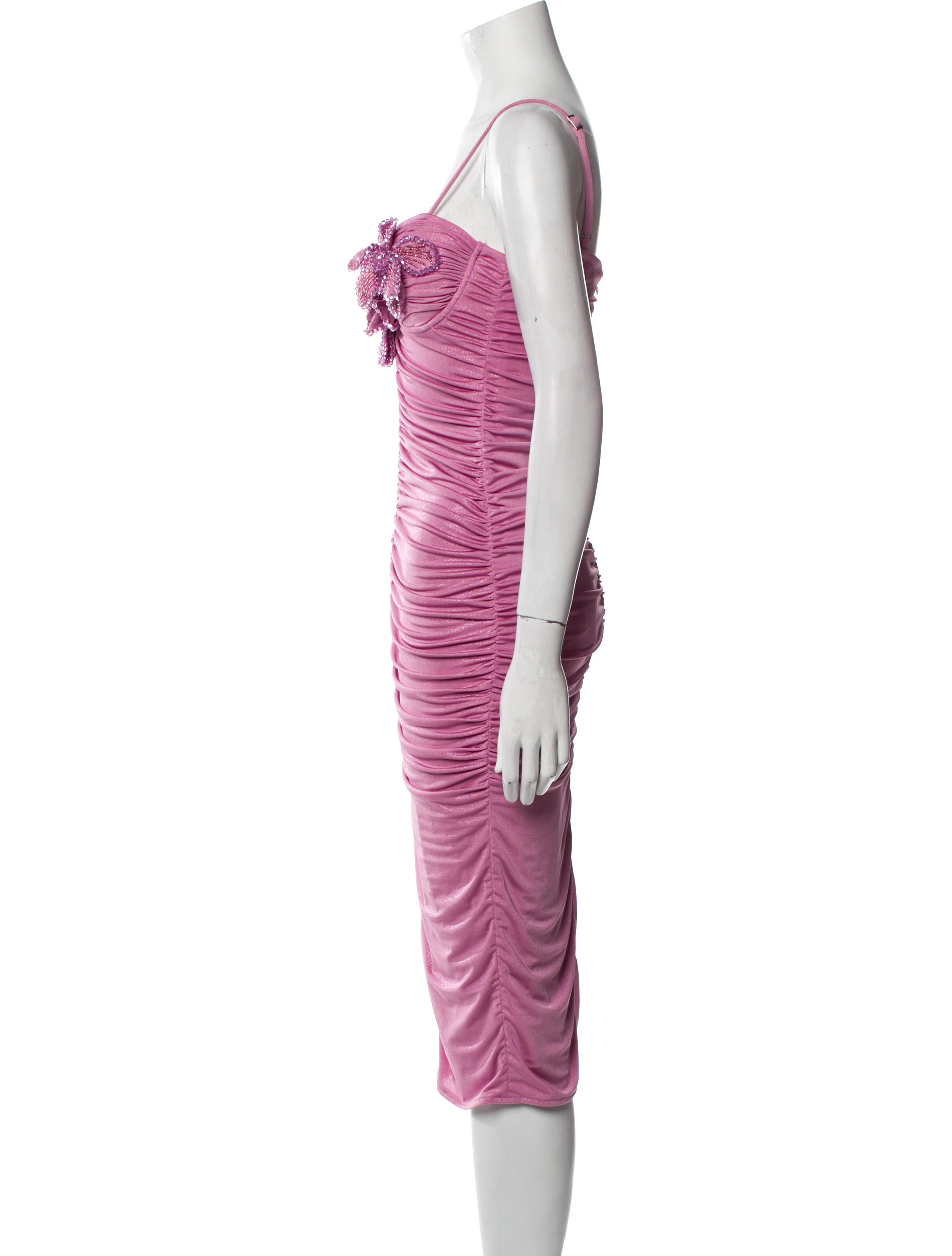 PatBO V-Neck Knee-Length Dress w/ Tags