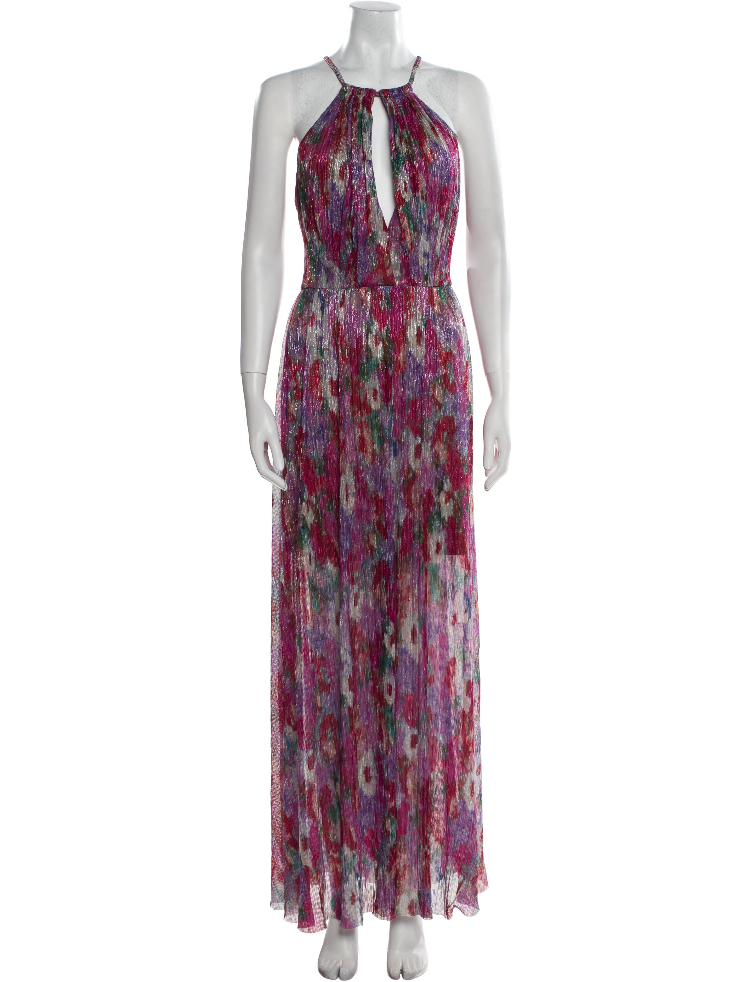 PatBO Halterneck Long Dress