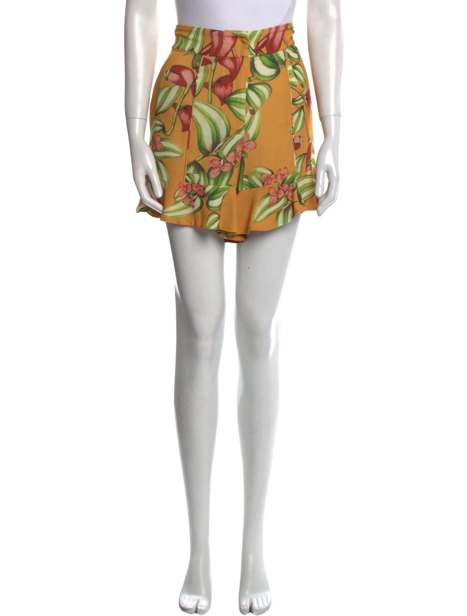 PatBO Printed Mini Shorts