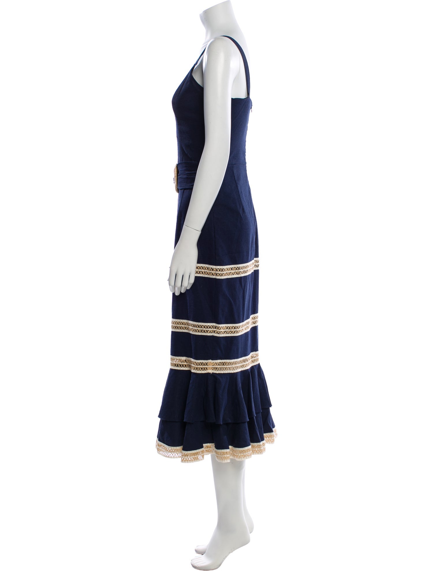 PatBO Linen Long Dress