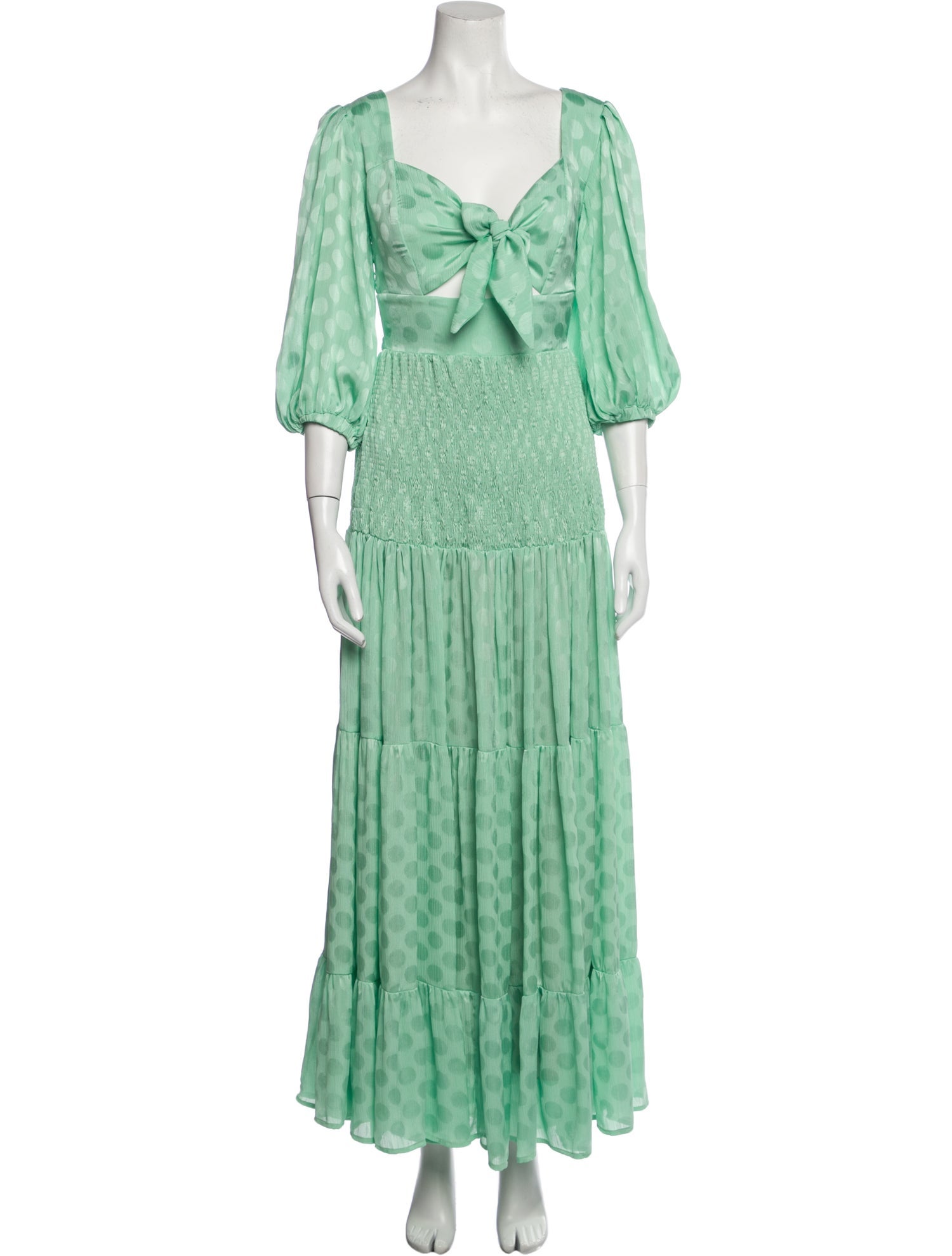 PatBO V-Neck Long Dress