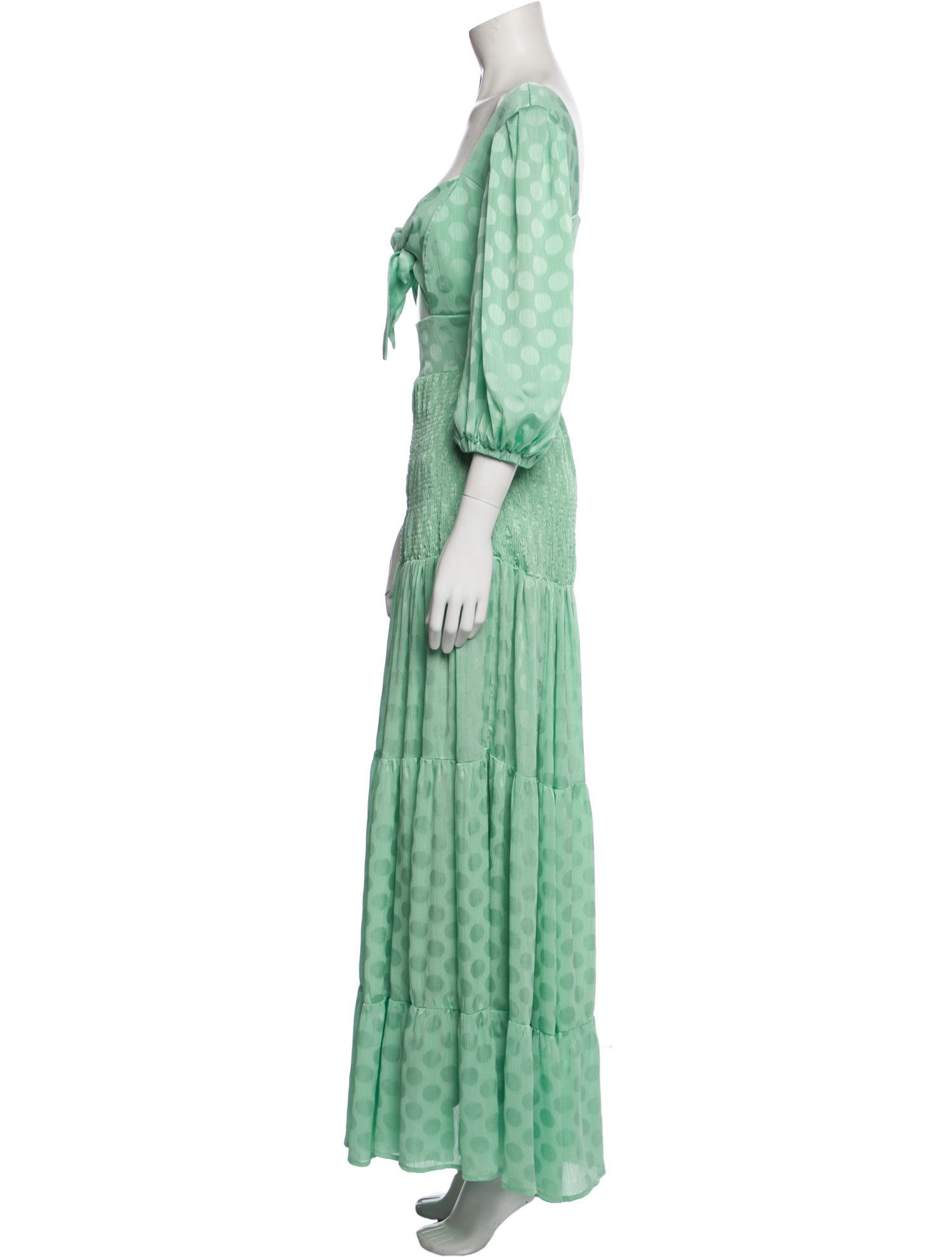 PatBO V-Neck Long Dress