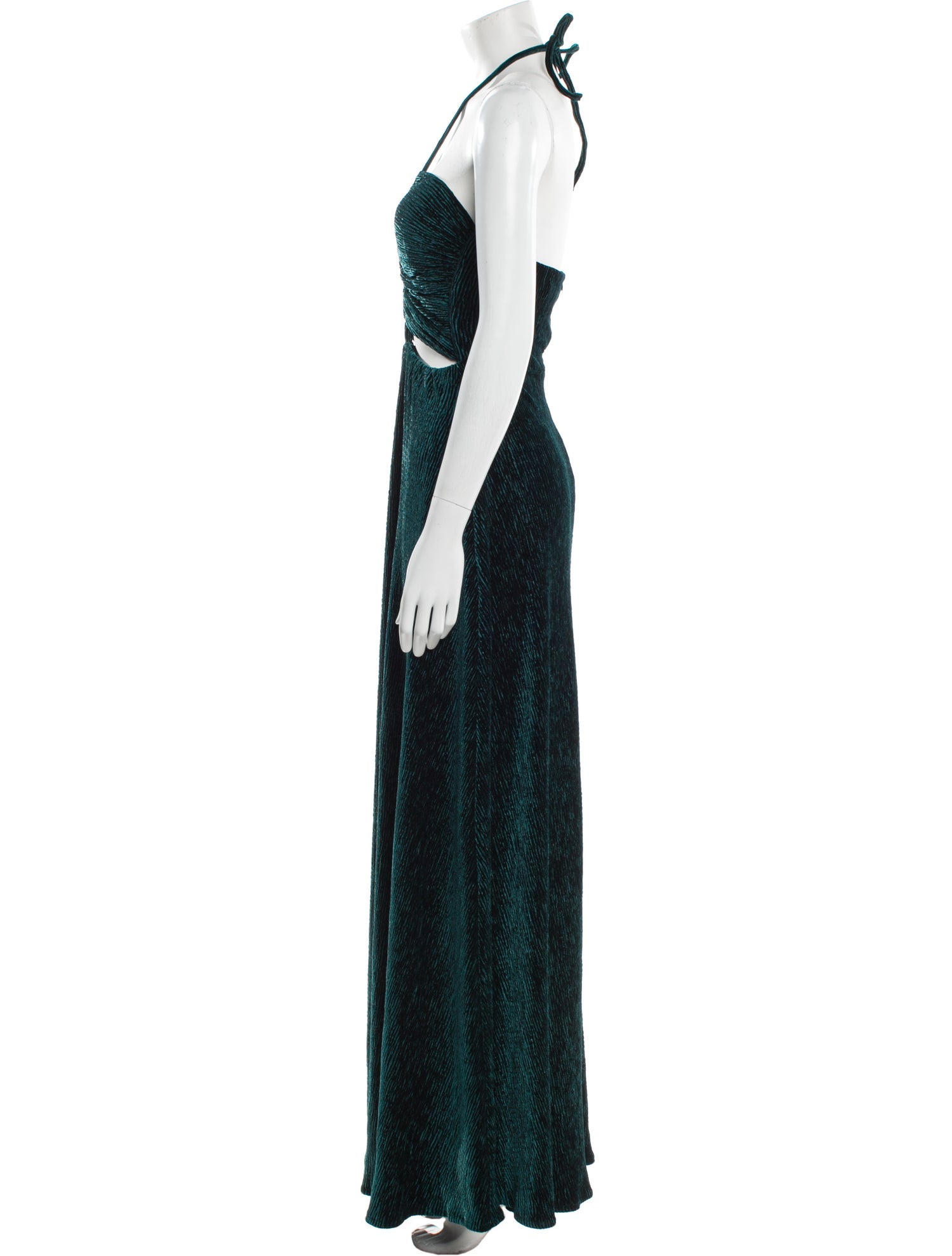PatBO Halterneck Long Dress