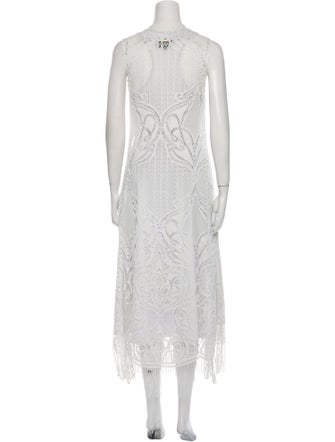 PatBO Lace Pattern Vest