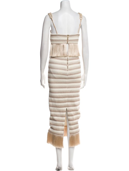 PatBO Striped Skirt Set