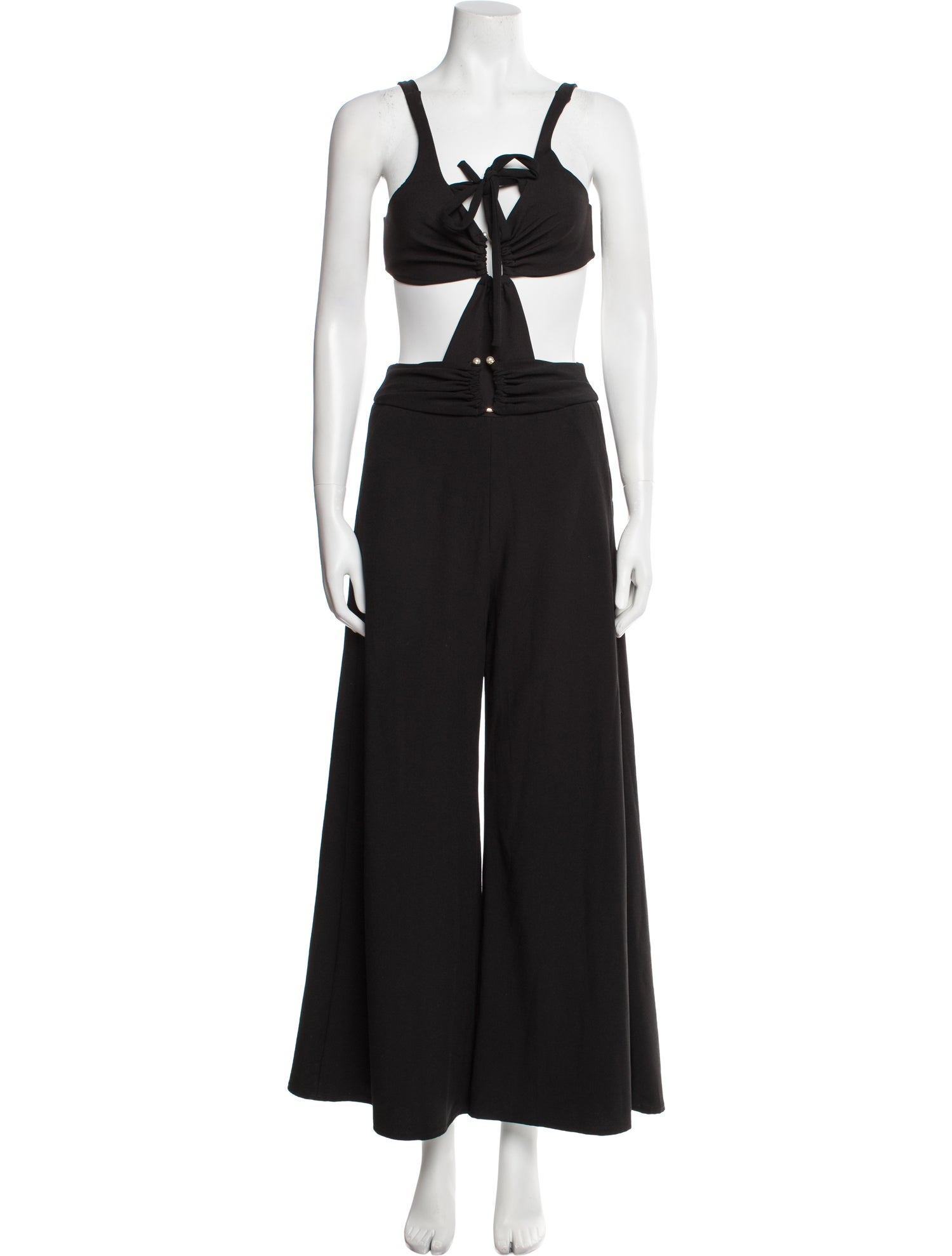 PatBO Square Neckline Jumpsuit