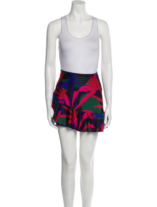 PatBO Printed Ruffle Embellishment Skirt Set