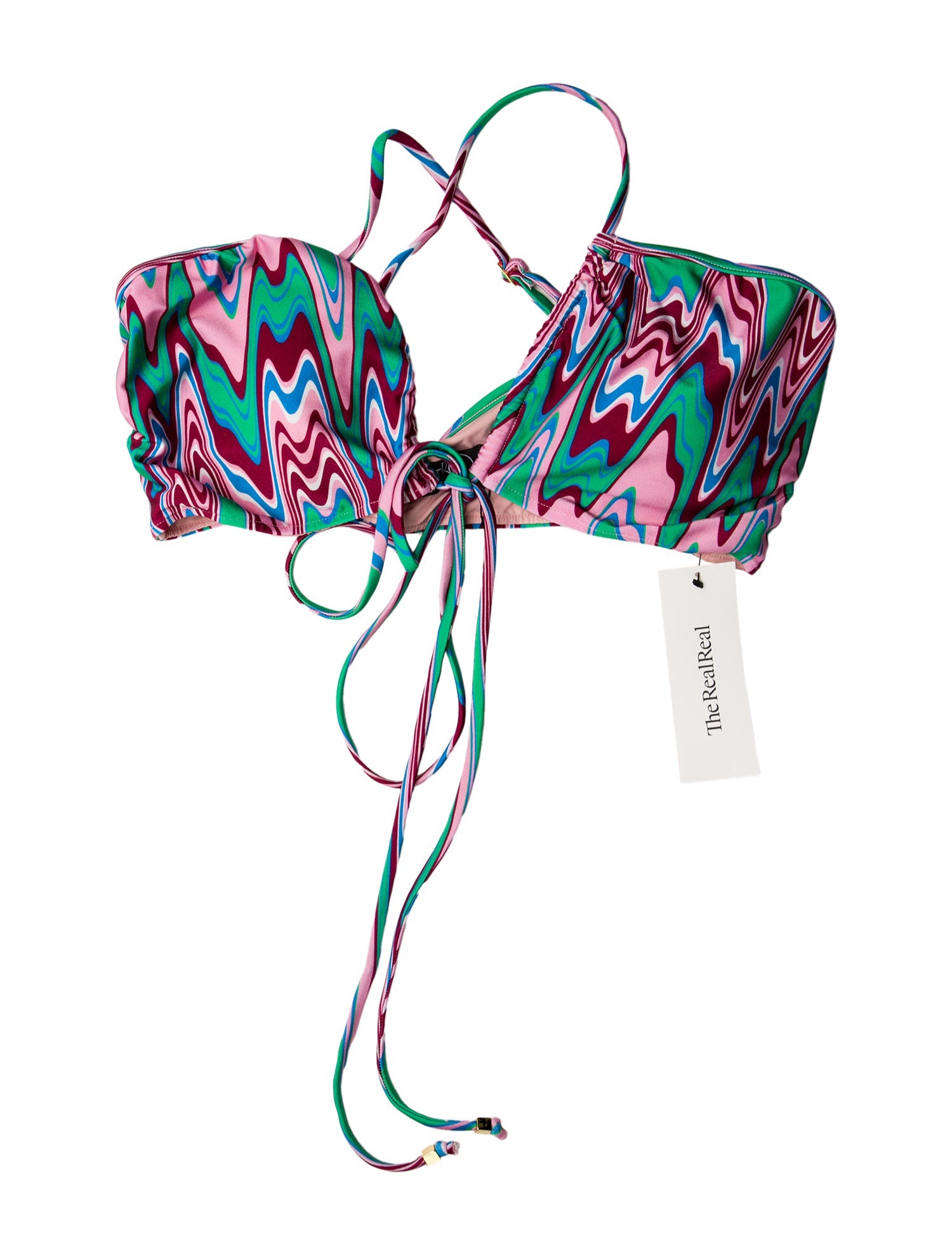 PatBO Printed Top w/ Tags