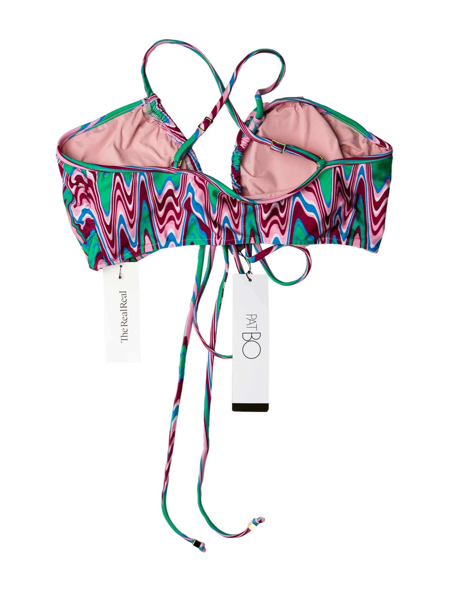 PatBO Printed Top w/ Tags