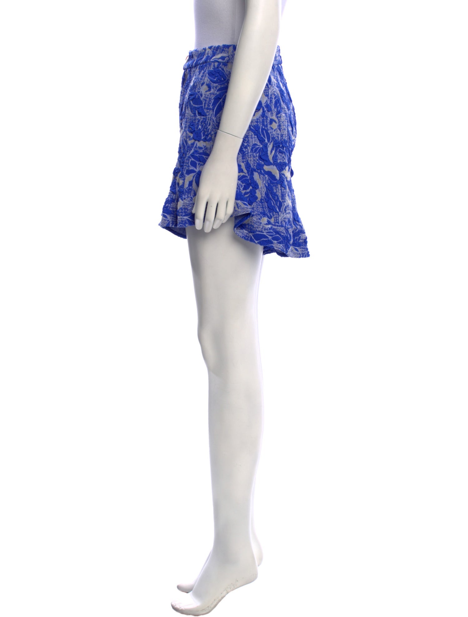 PatBO Printed Mini Shorts