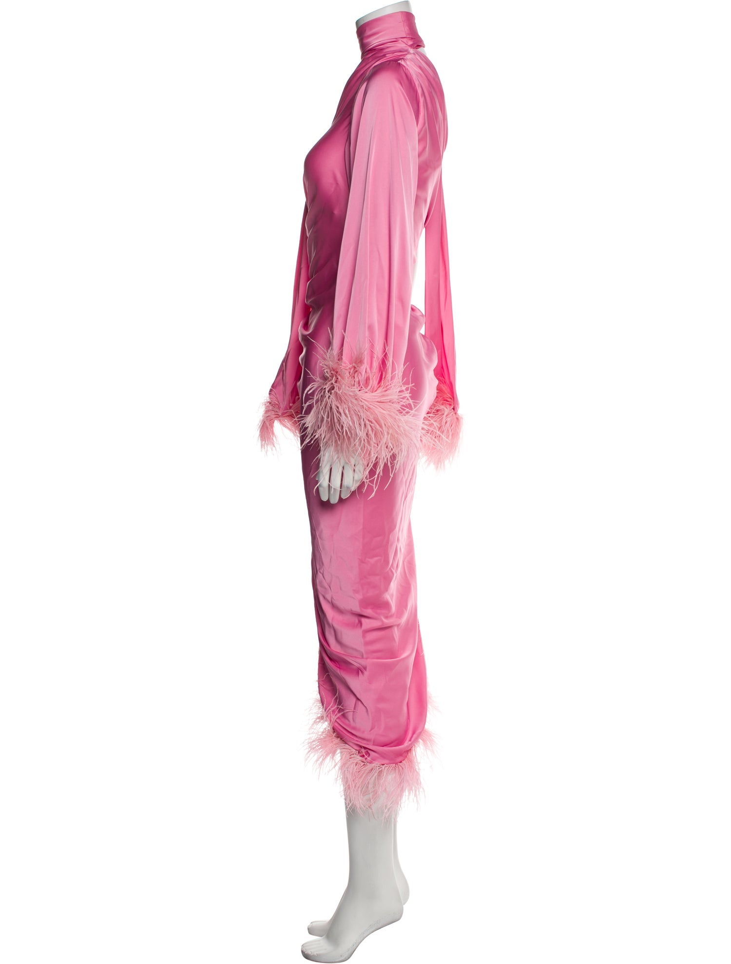 PatBO Cowl Neck Long Dress