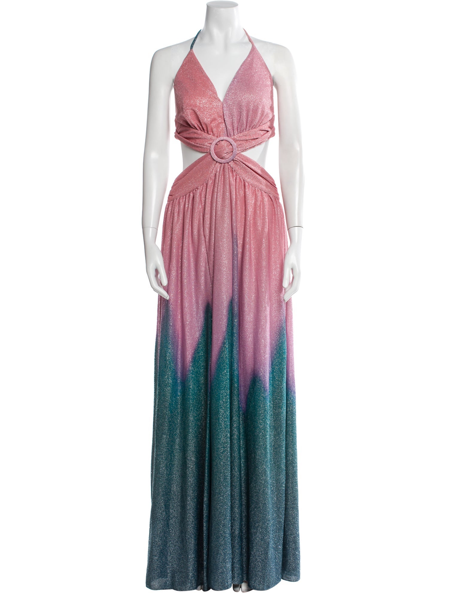 PatBO Halterneck Long Dress