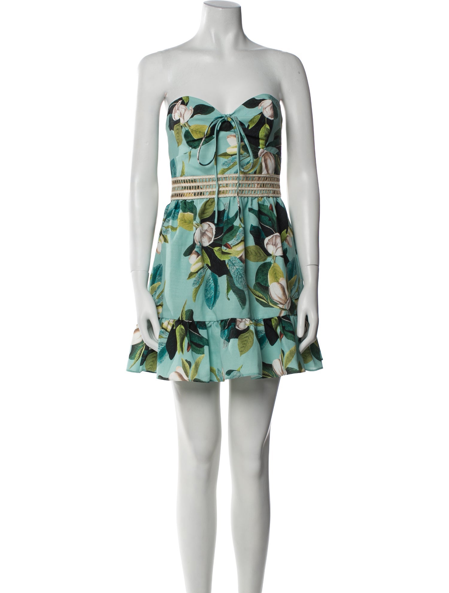 PatBO Floral Print Mini Dress w/ Tags