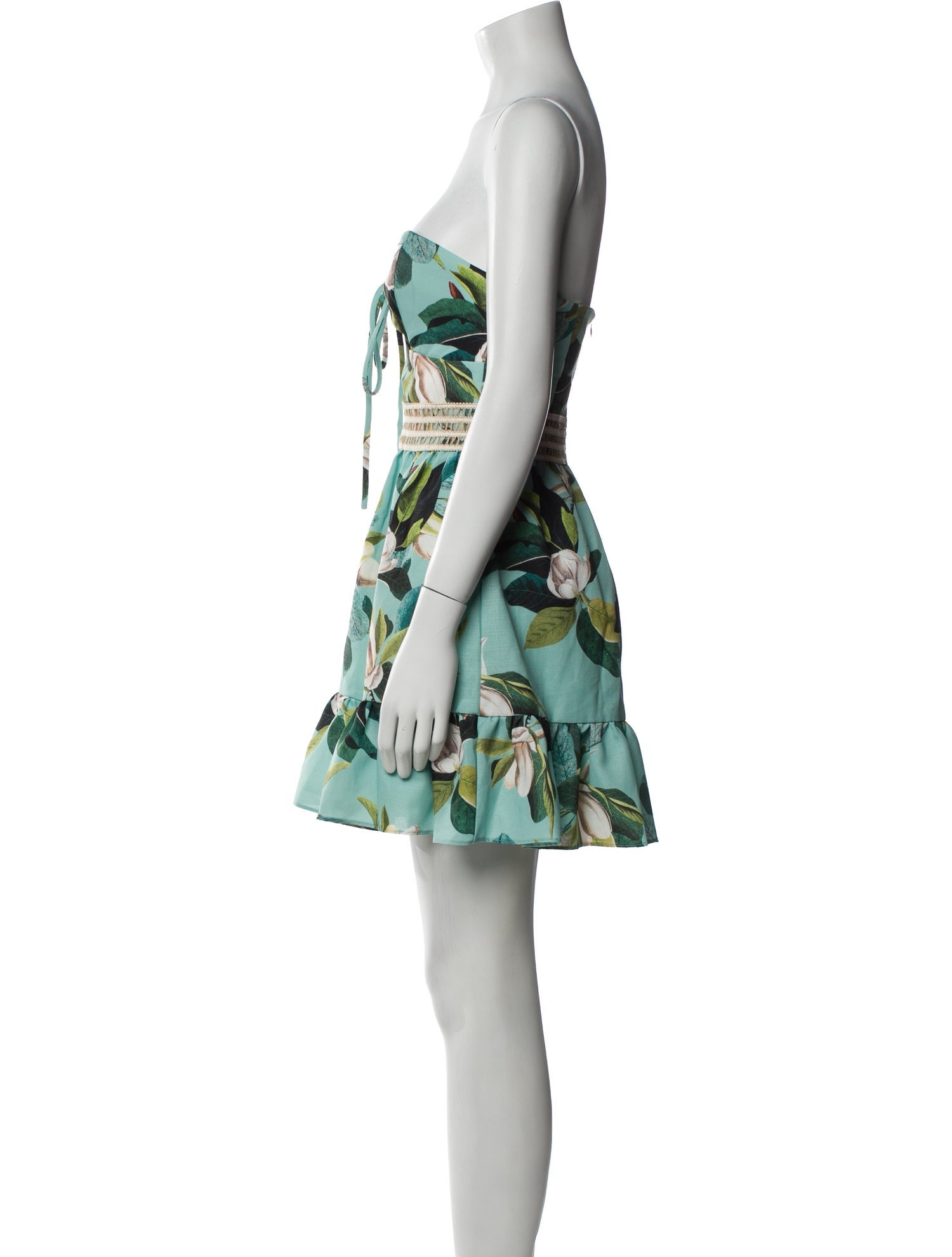 PatBO Floral Print Mini Dress w/ Tags