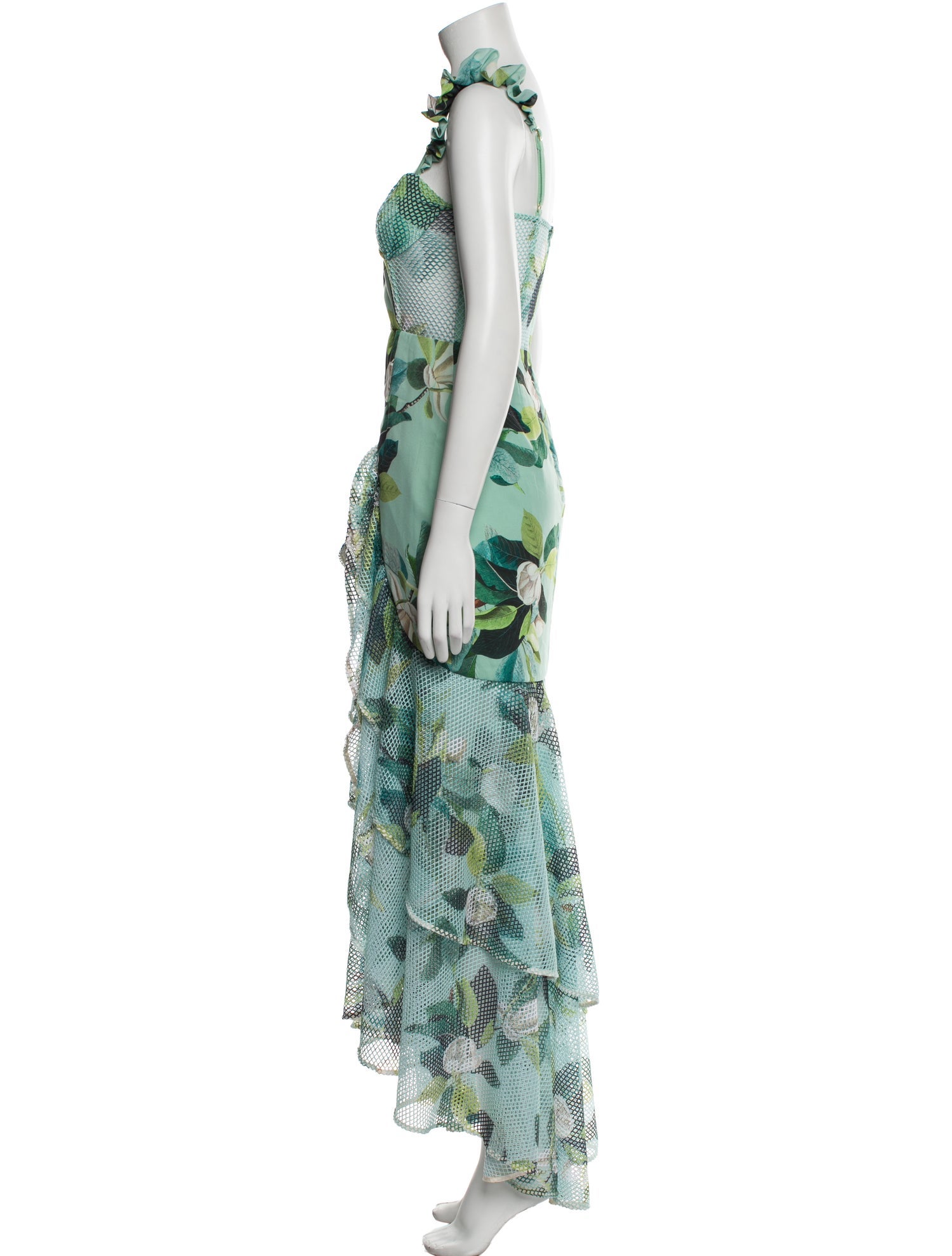 PatBO Printed Long Dress w/ Tags
