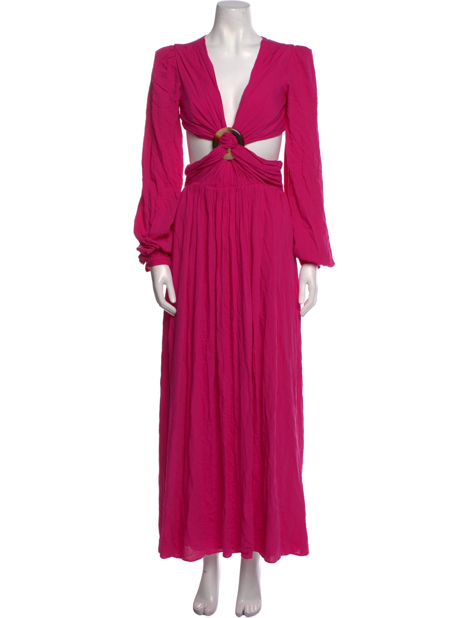 PatBO V-Neck Long Dress