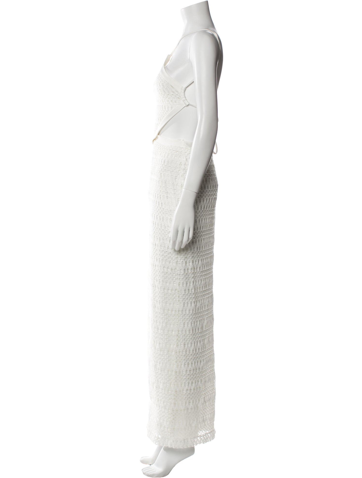 PatBO Halterneck Long Dress