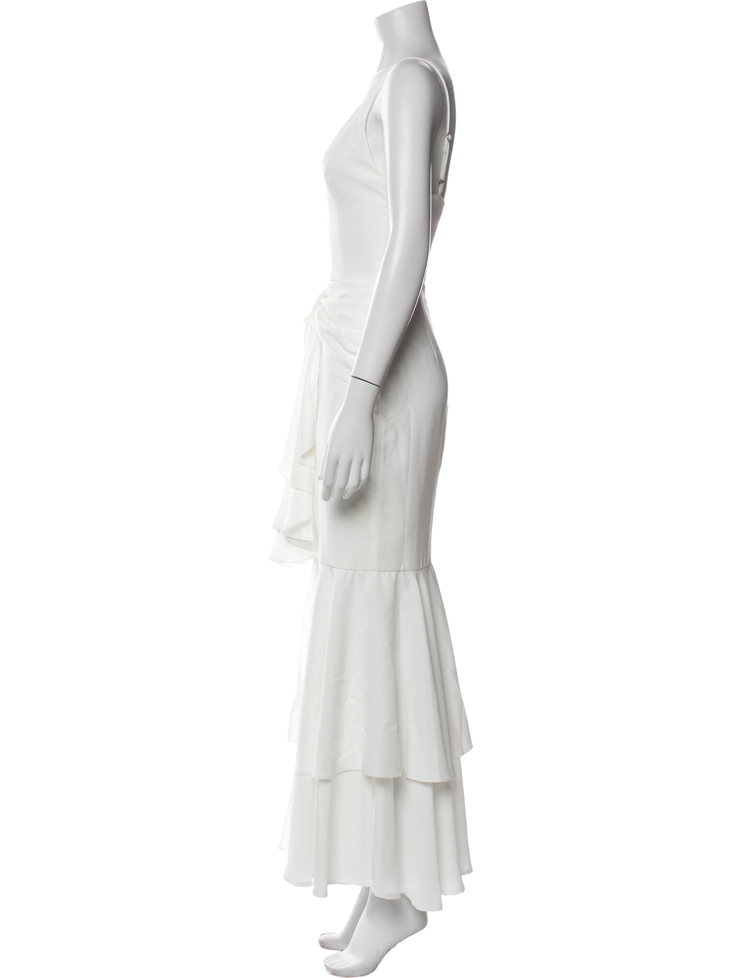 PatBO V-Neck Long Dress