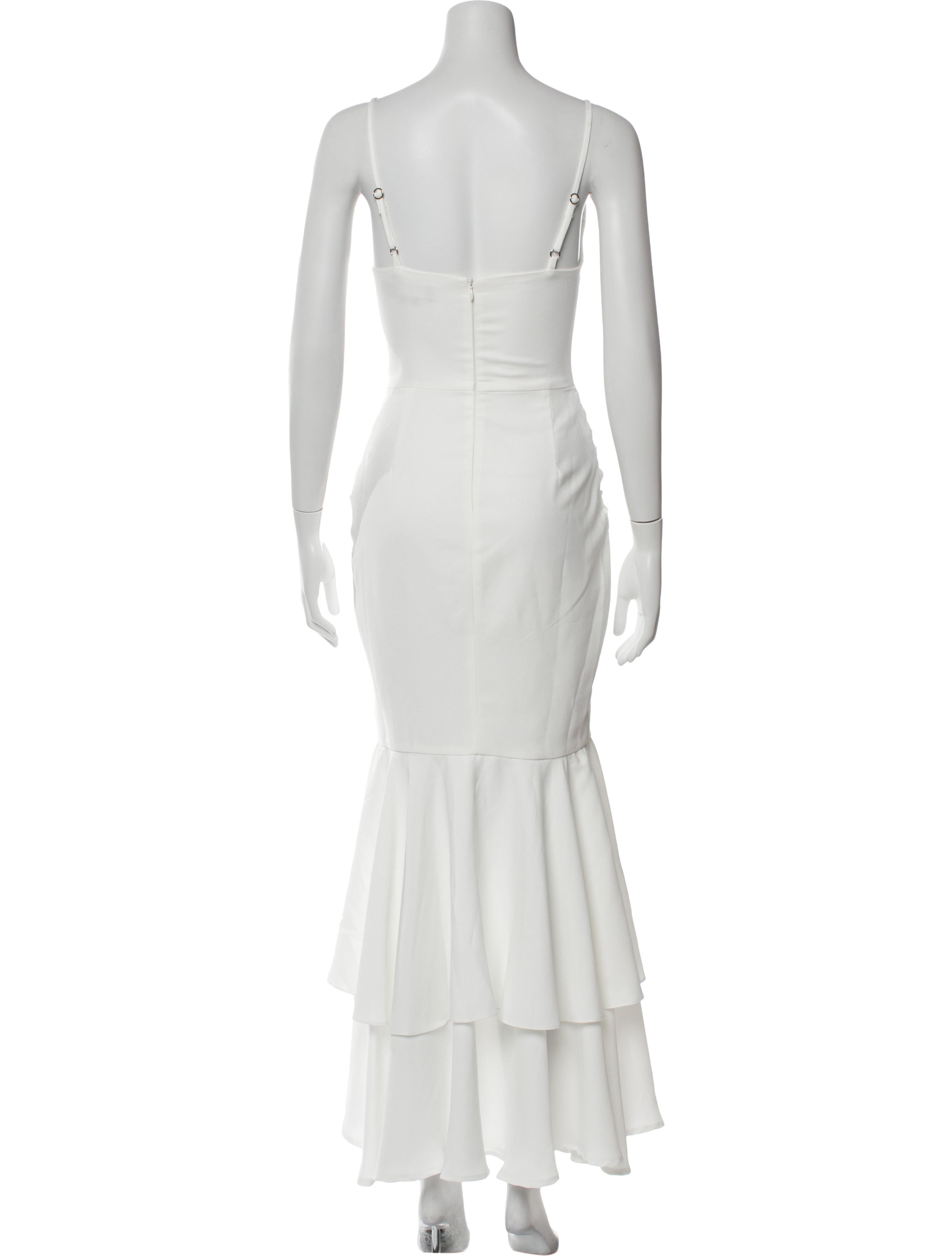 PatBO V-Neck Long Dress