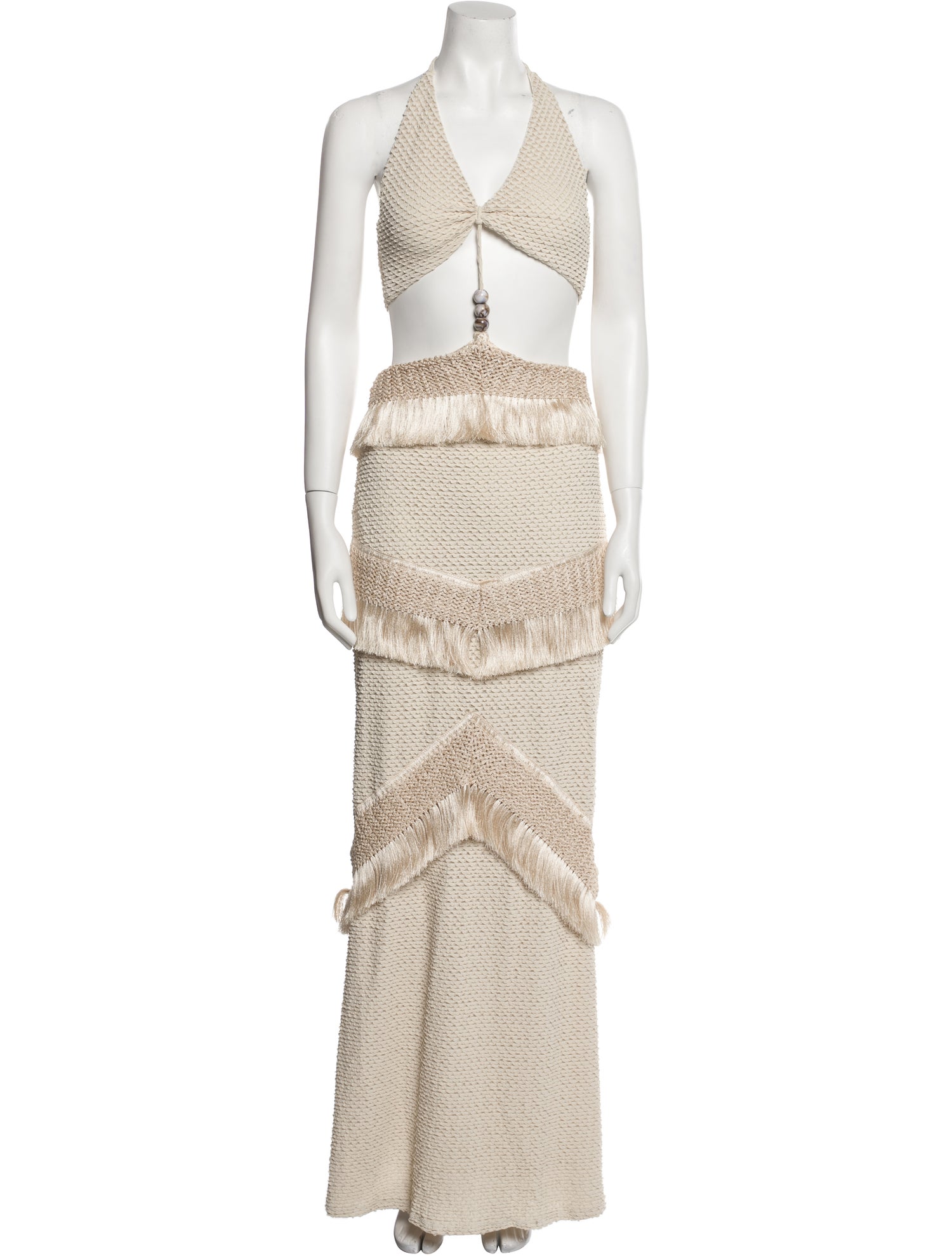 PatBO Patterned Long Dress